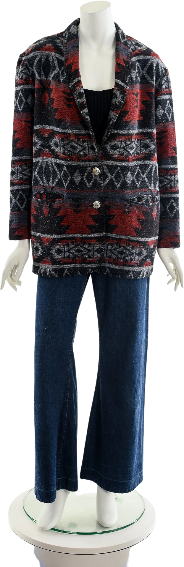 Muted Southwestern Woolen Jacket by David Paul