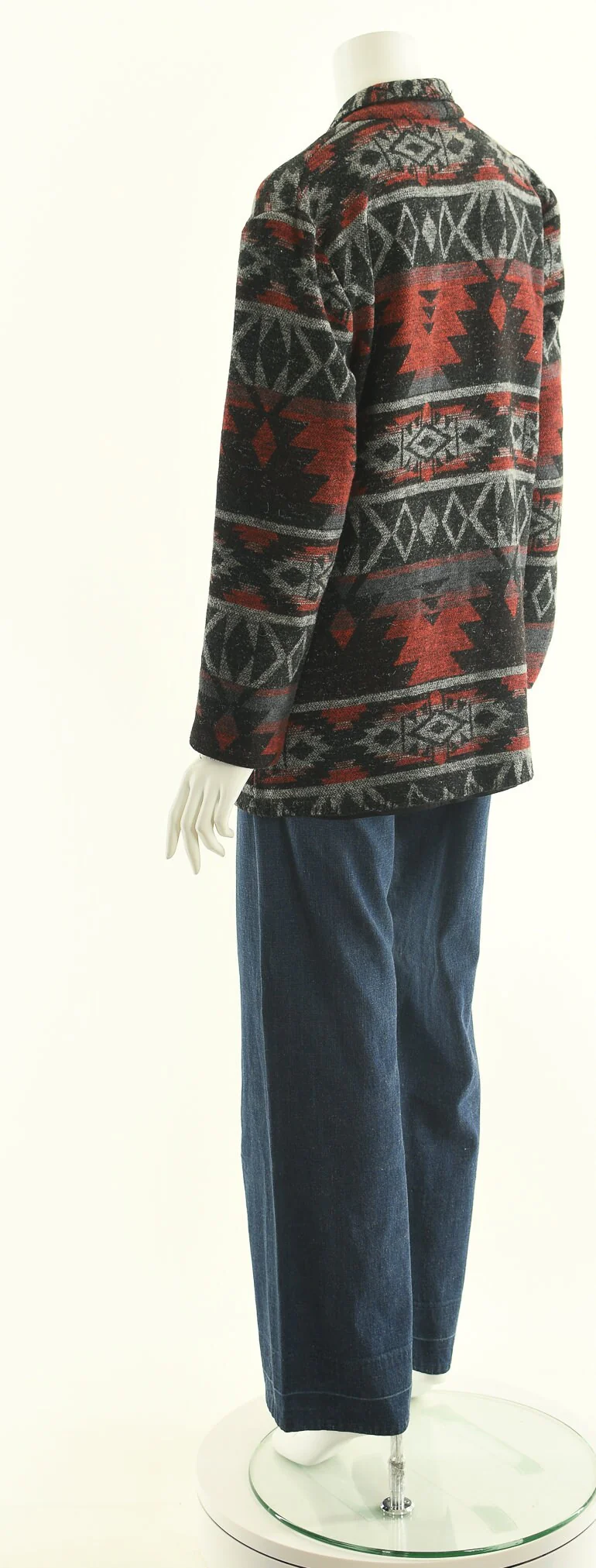Muted Southwestern Woolen Jacket by David Paul - Image 8