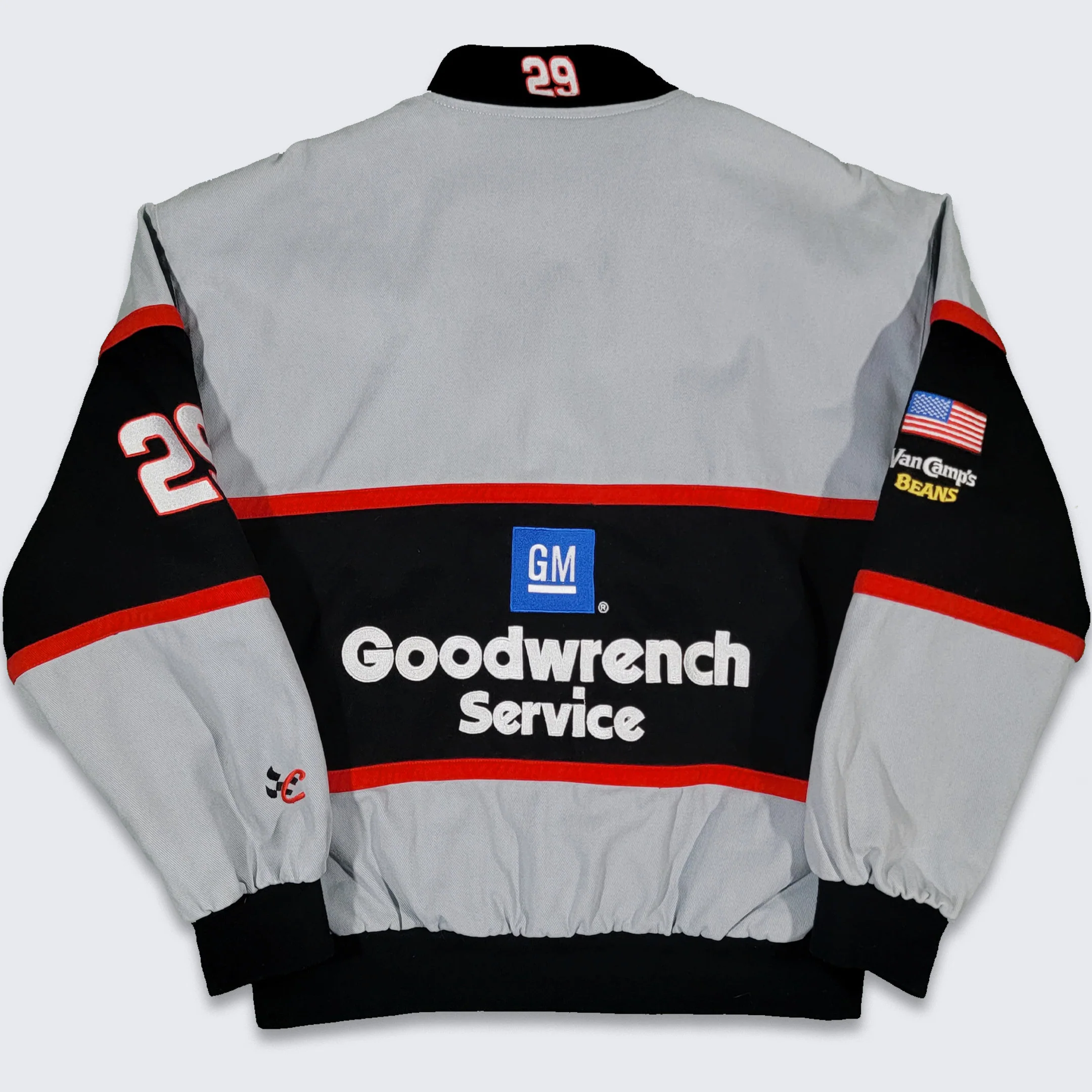 Nascar Vintage Kevin Harvick Jeff Hamilton Racing Jacket Chase Authentics Coat Goodwrench Service Gm Chevy Size Xl - Image 2