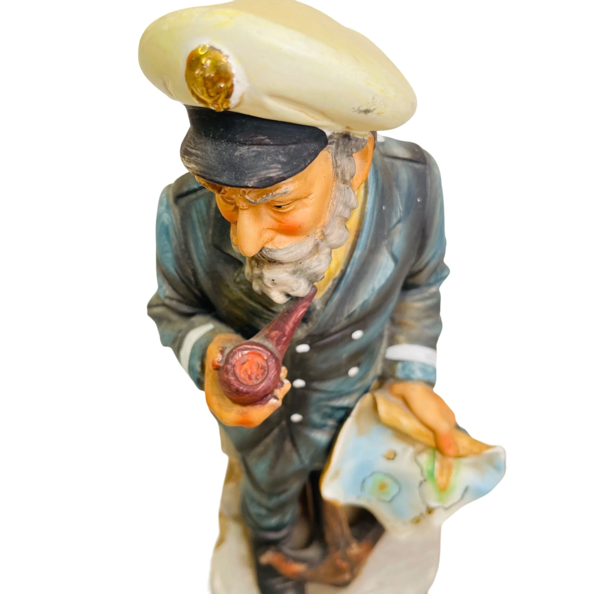 Nautical Sea Captain Pipe Map Anchor Japan 14" By Ocgc - Image 5