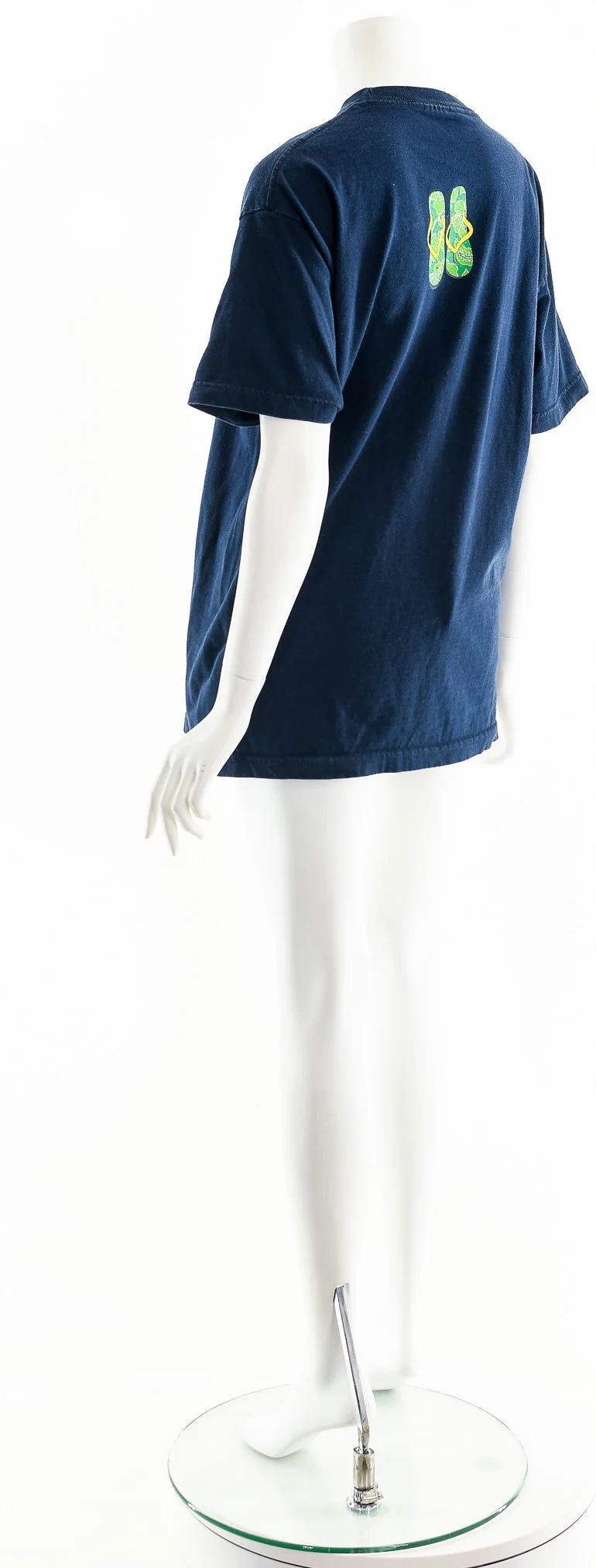 Navy Blue Maui Hawaii Slipper Shirt - Image 8