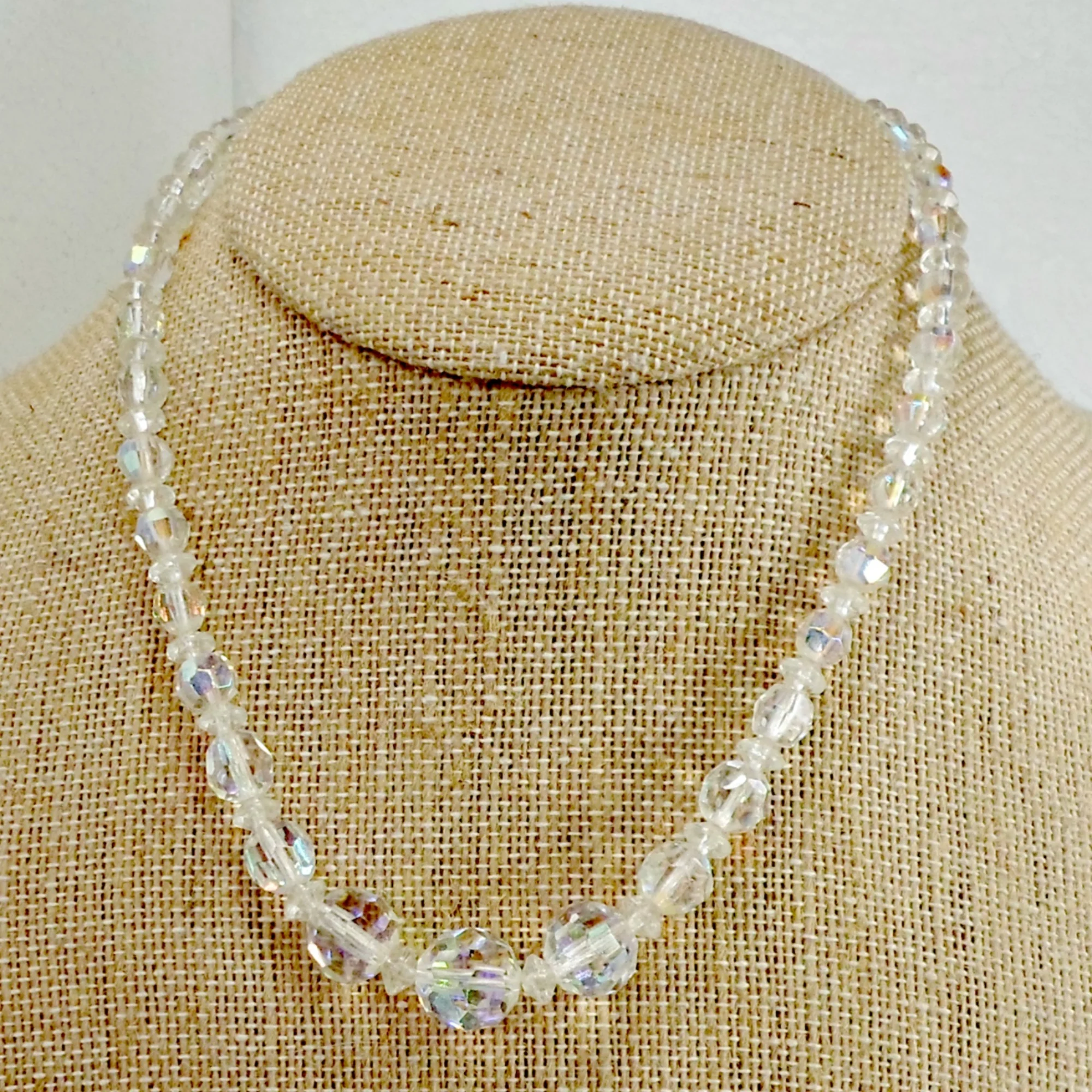 Necklace Ab Crystal Prom Queen Graduated Sizes - Image 3