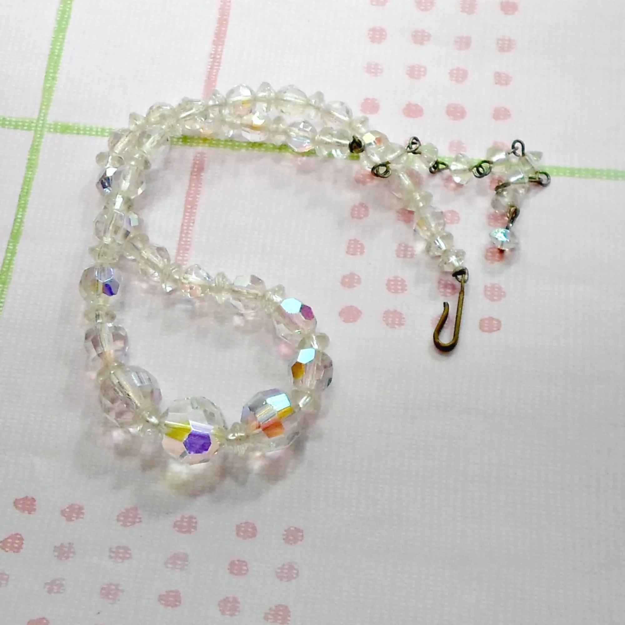 Necklace Ab Crystal Prom Queen Graduated Sizes - Image 5