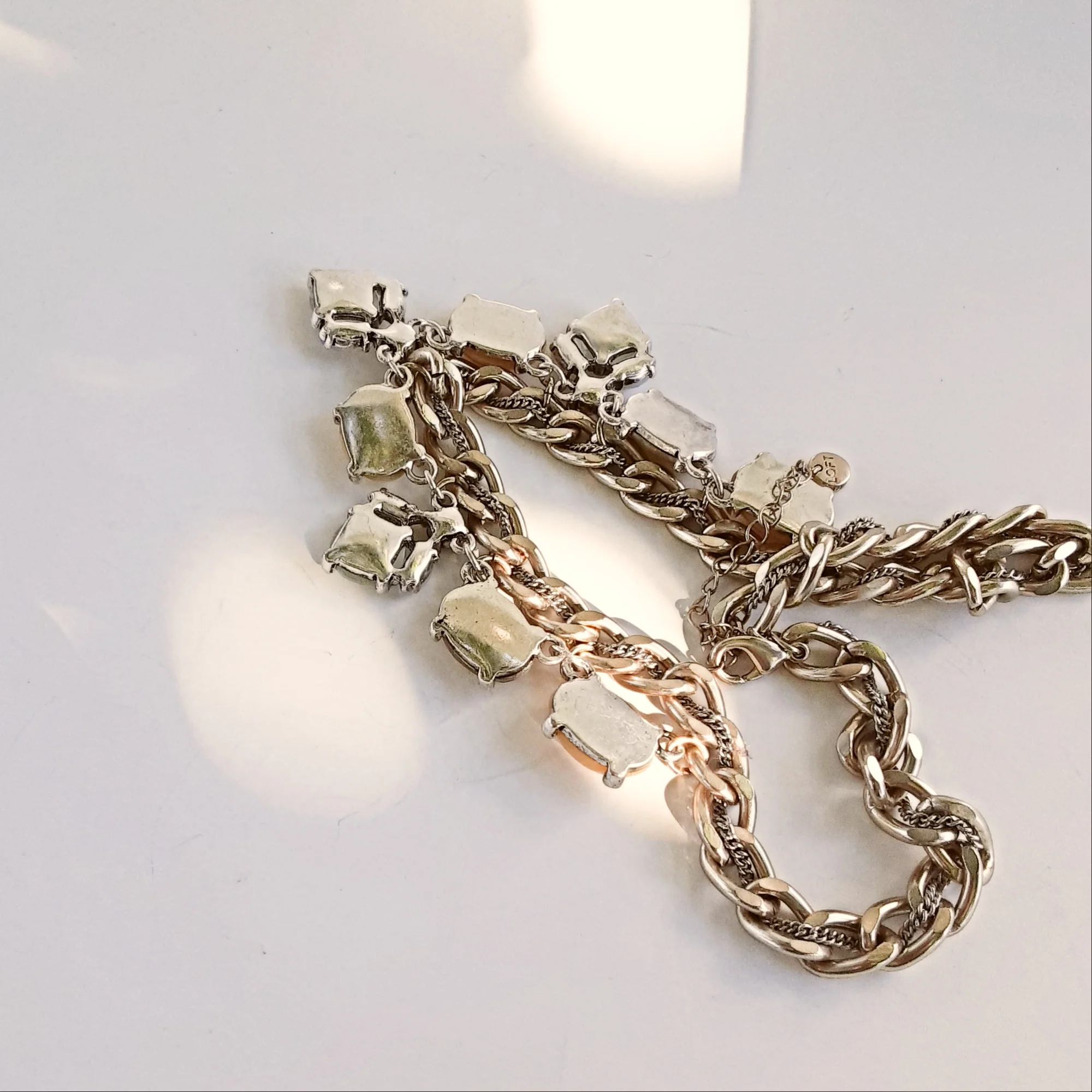 Necklace Chain Yellow Dangles  Mark Loft by Ann Taylor - Image 5