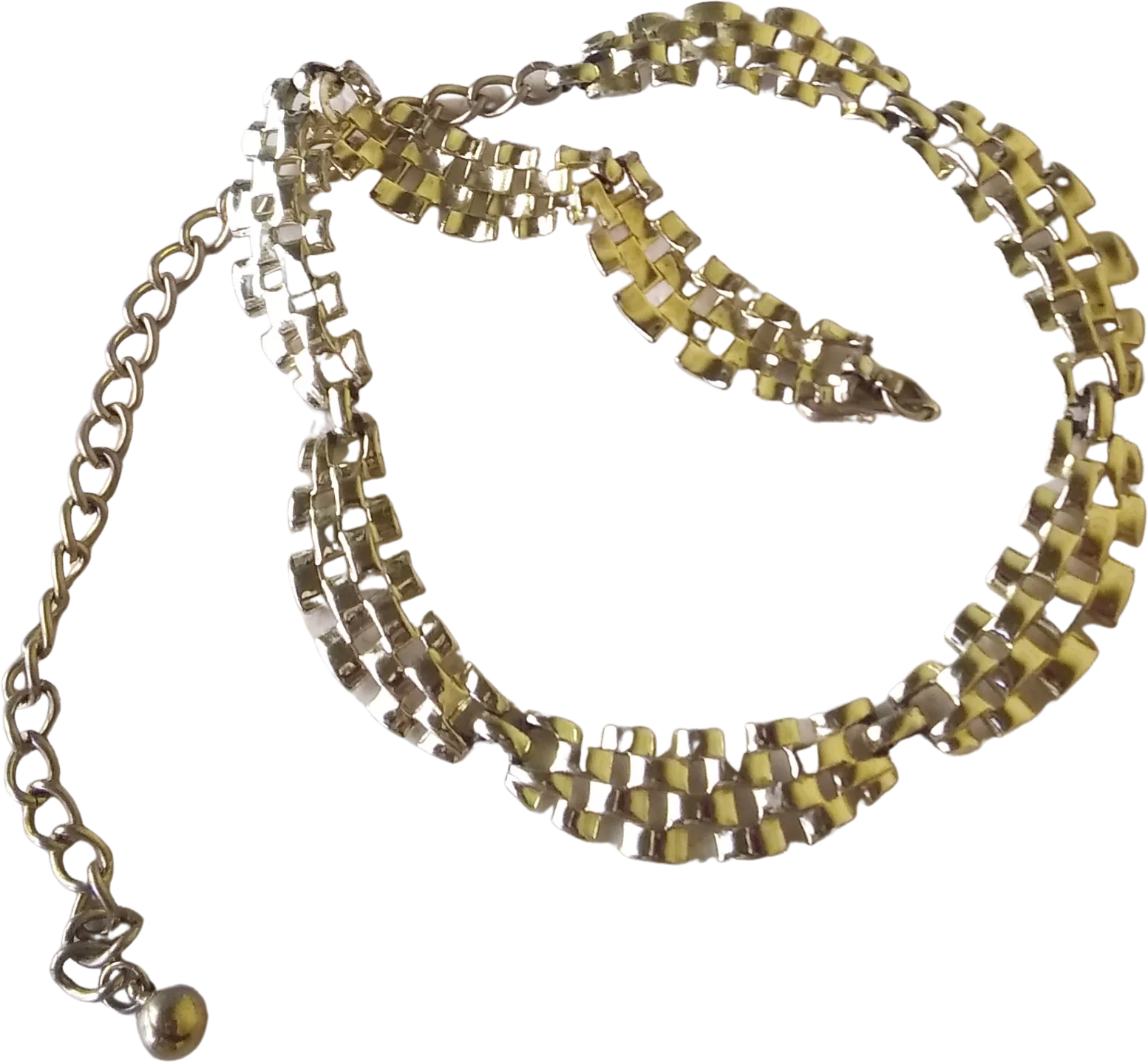 Necklace Choker Plus Extender Scalloped Swag By Coro