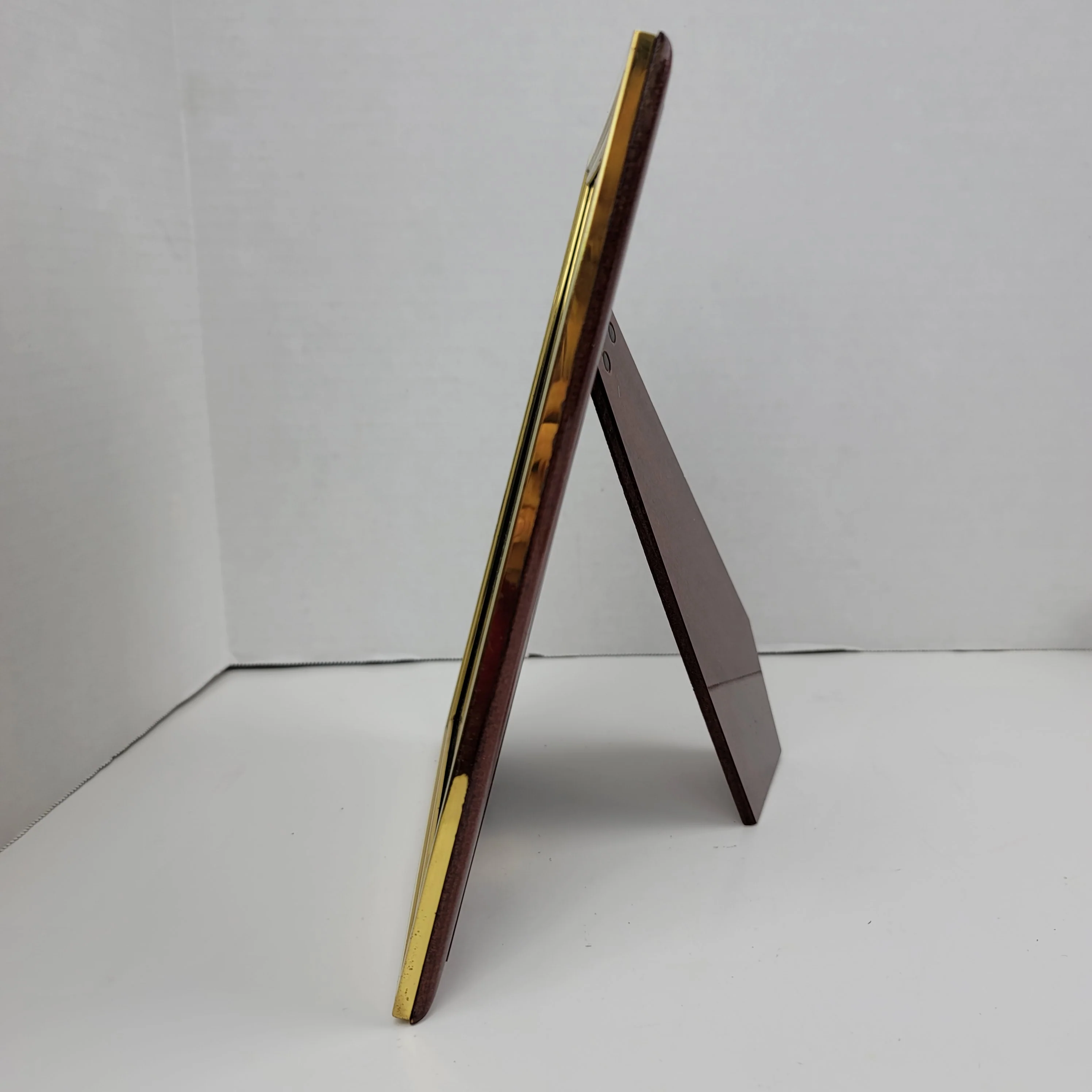 Neiman Marcus Gold Tone Wood 8x10 Picture Frame By Neiman Marcus - Image 10