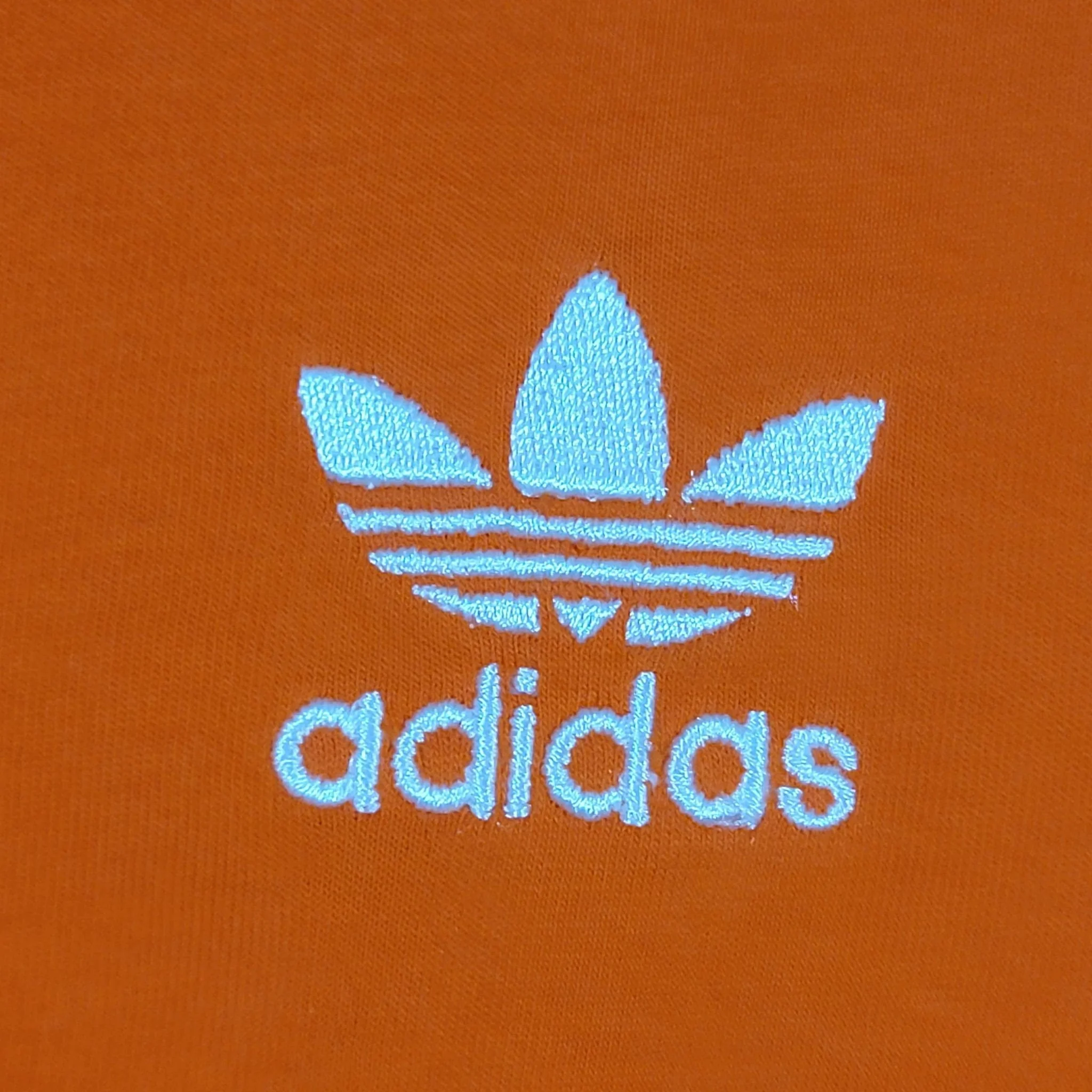 Netherlands Retro Adidas World Cup Soccer Jersey Orange Kit Shirt Traditional Home Uniform Metal Emblem Size Large by Adidas - Image 3