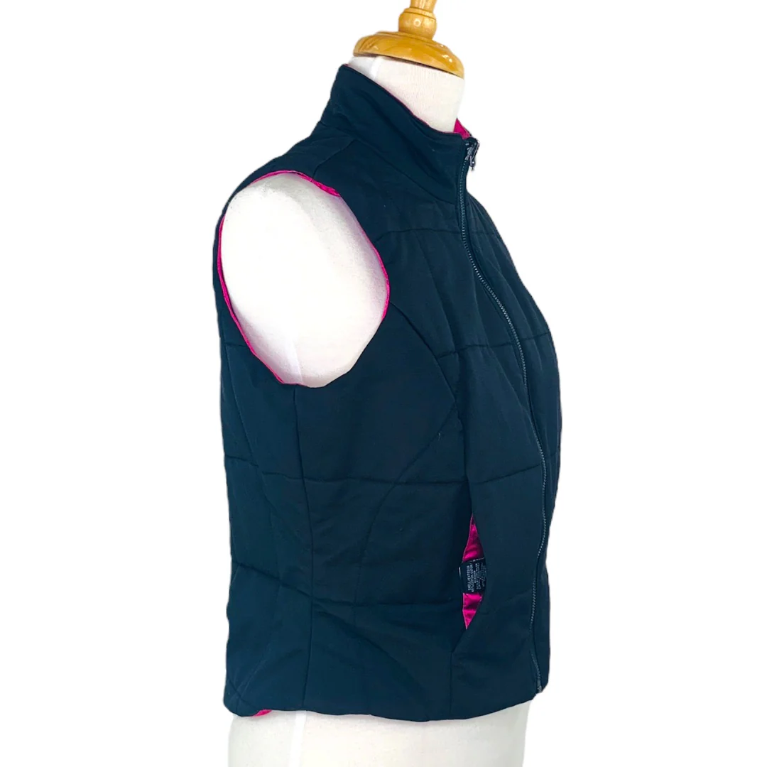 New York Puffer Vest Full Zip Quilted Ps Black Sleeveless by Kenneth Cole - Image 4