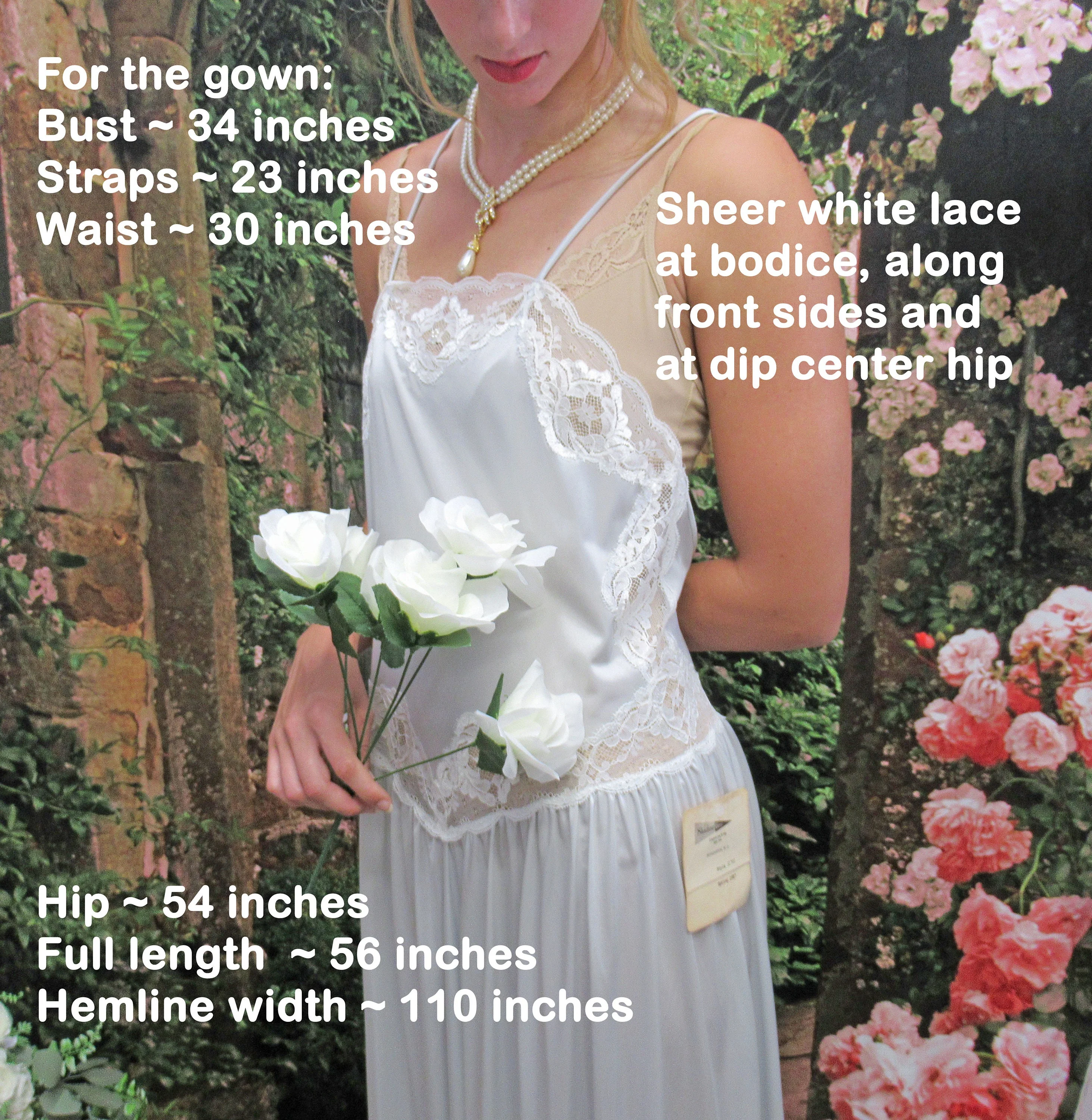 Nightgown Robe Set Shadowline Crisscross Strap A-Line Long Nightgown and Wrap Robe Pastel Gray 1987 Made Usa by Shadowline - Image 4