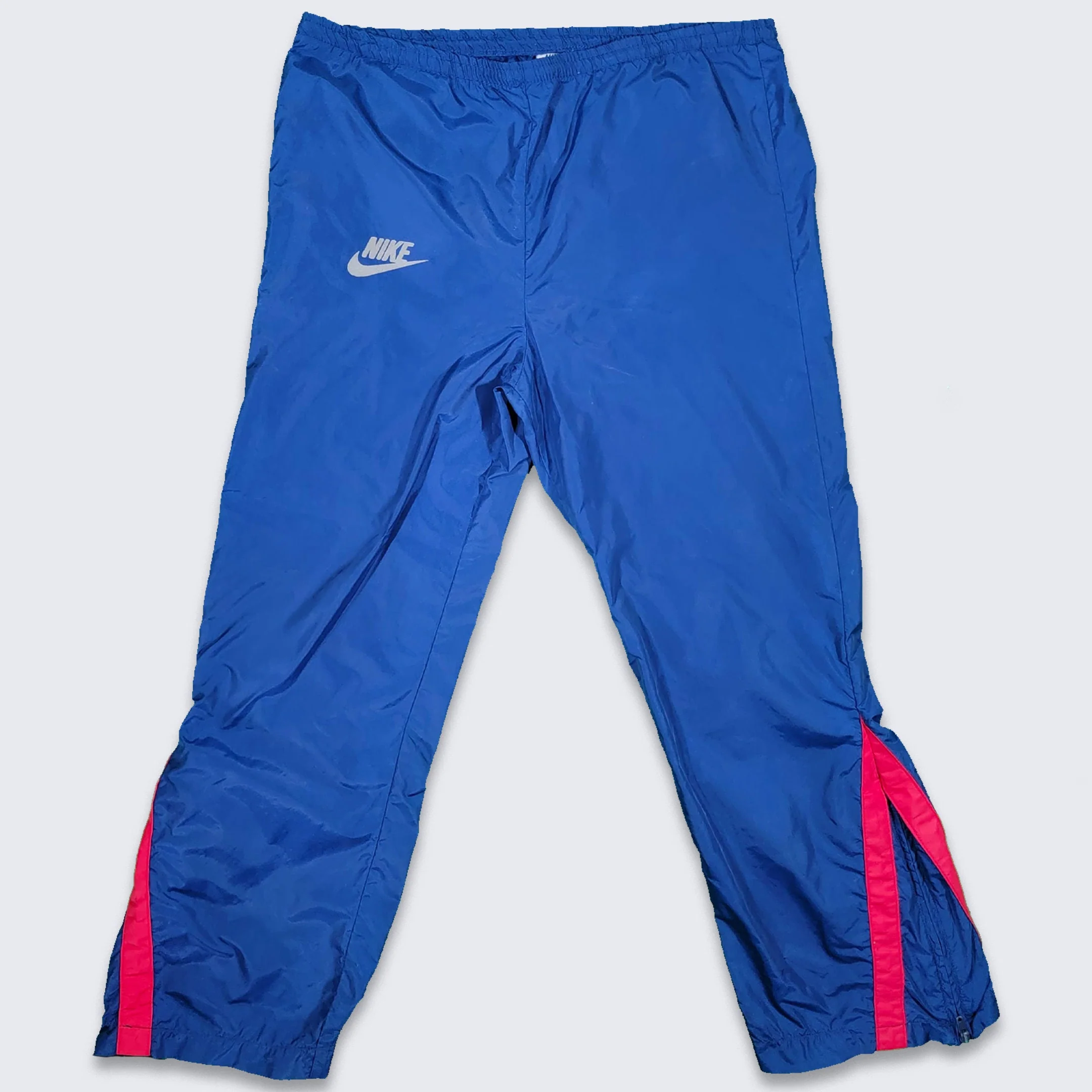 Nike Vintage 70s 80s Windbreaker Track Suit Includes Both Jacket and Flare Pants Size Large by Nike - Image 4