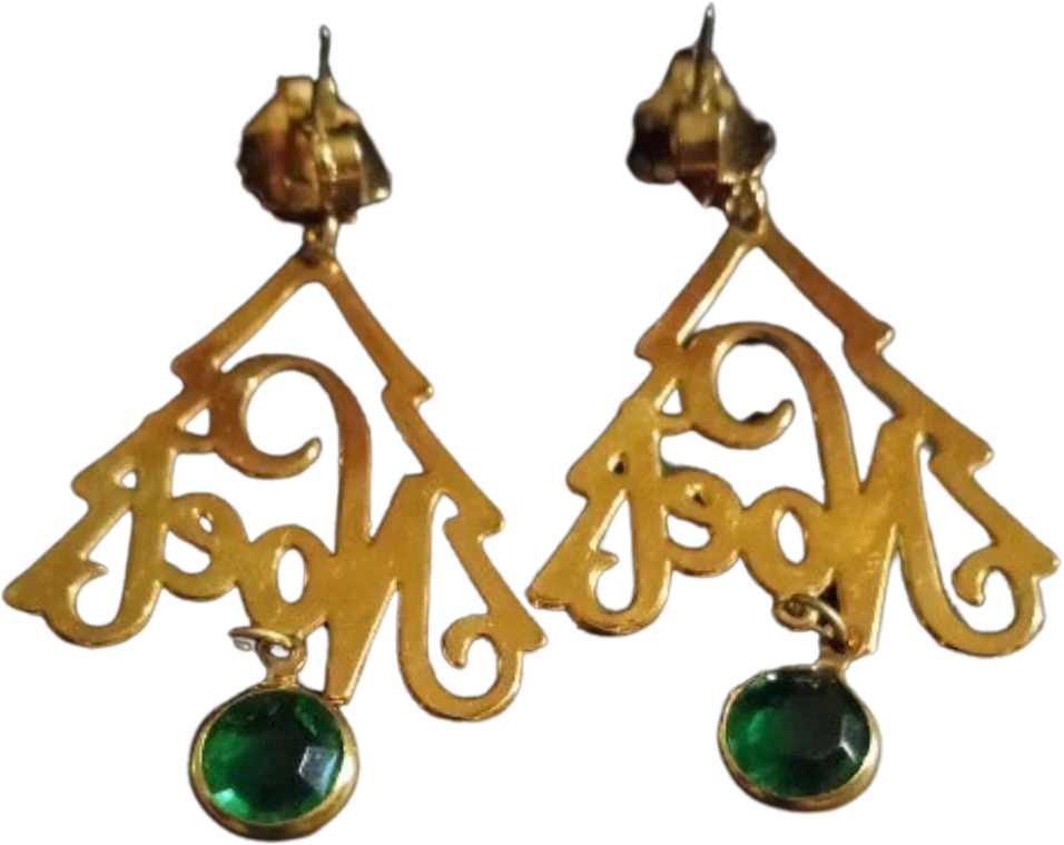 Noel Christmas Drop Earrings - Image 2