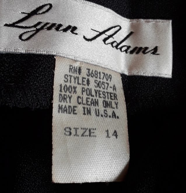 70's Deadstock Buttoned Shift Dress by Lynn Adams - Image 7