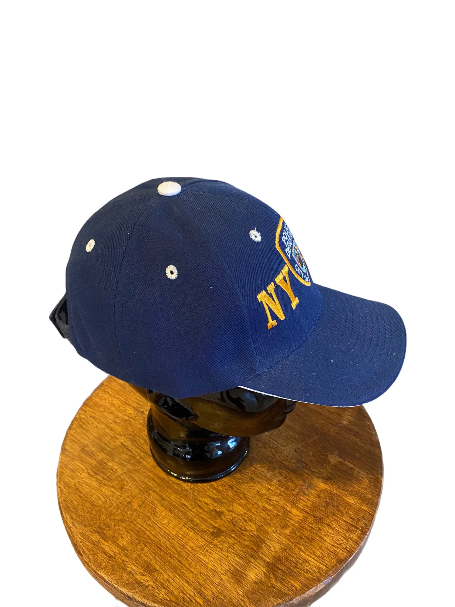 Nypd Baseball Cap Blue One Size Fits All by Maker/ Made In Vietnam - Image 3