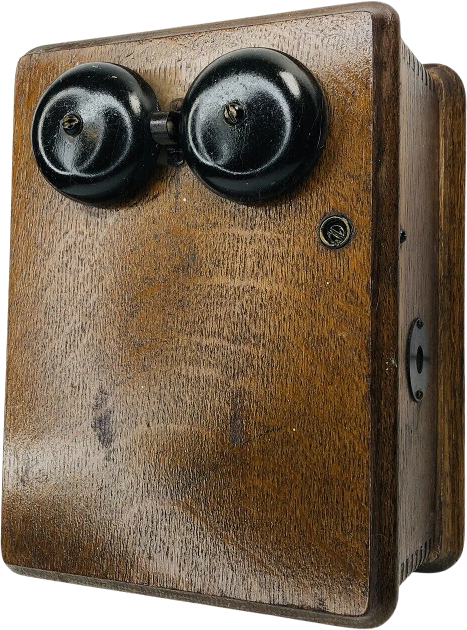 Oak Wall Ringer Box Chicago Telephone Kellogg By Kellog