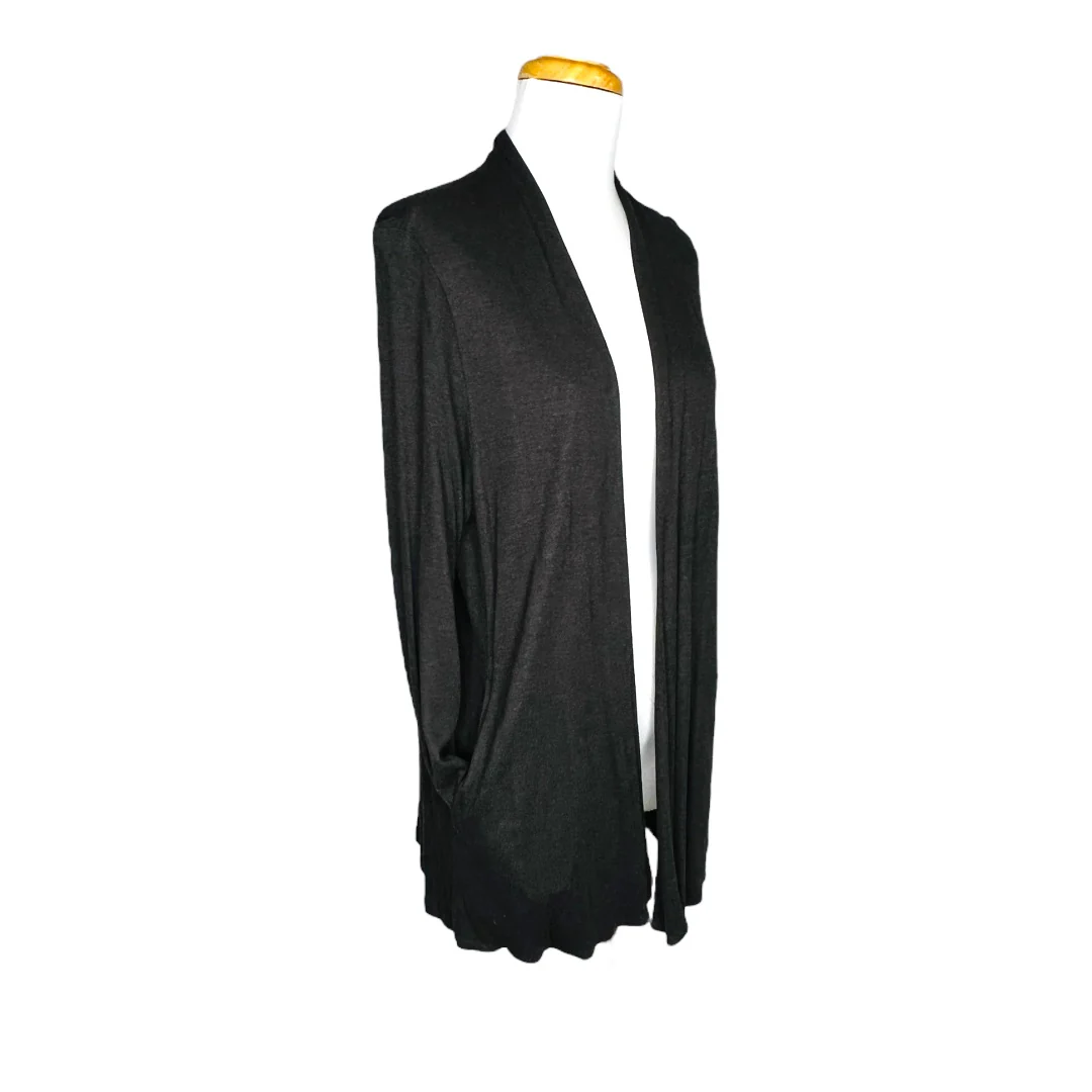 Open Front Brown Cardigan Nwot Size L by Eileen Fisher - Image 3