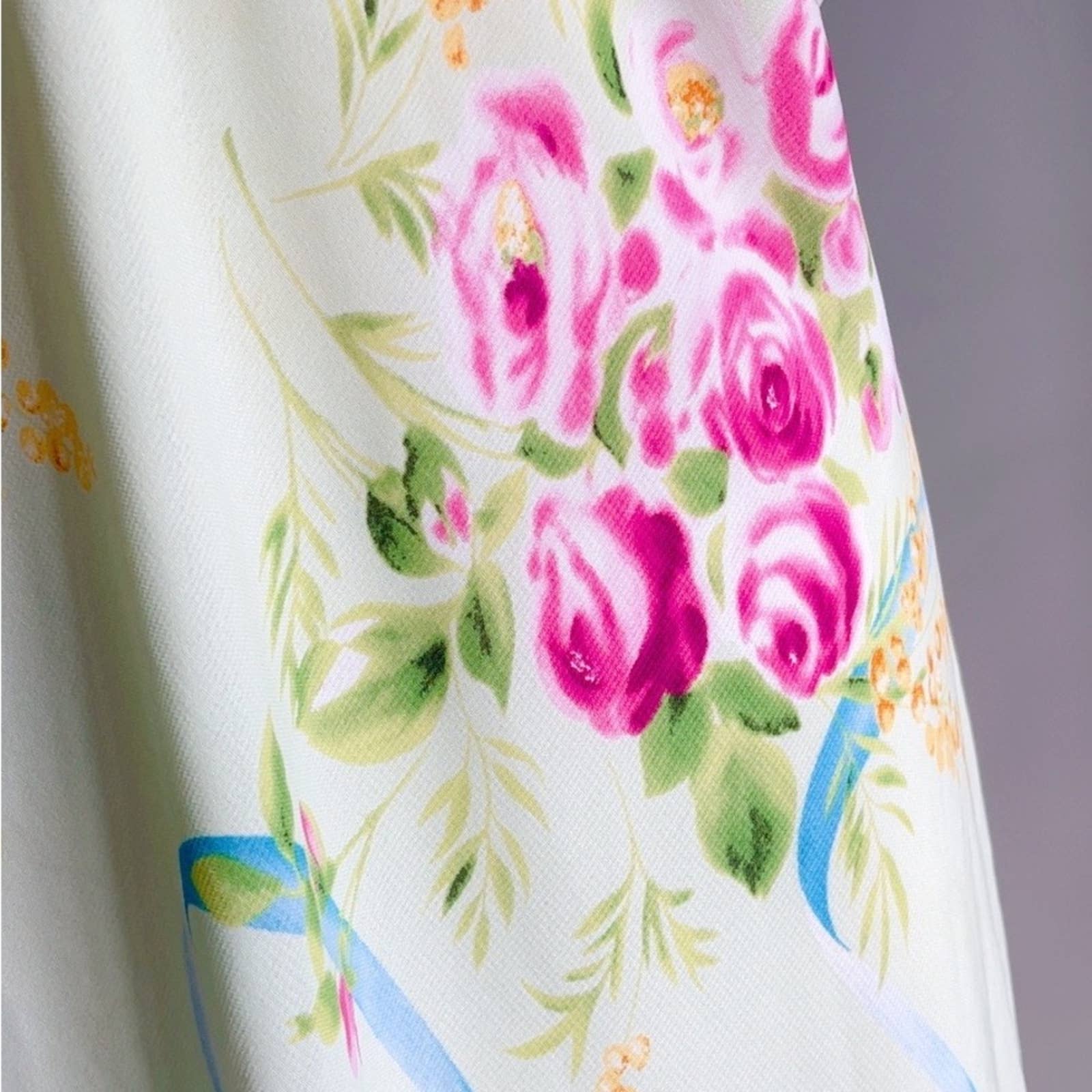 Oscar De La Renta Pink Label Sleeping Gown Nightgown Loungwear Slip Dress by Oscar de la Renta Sleepwear - Image 7