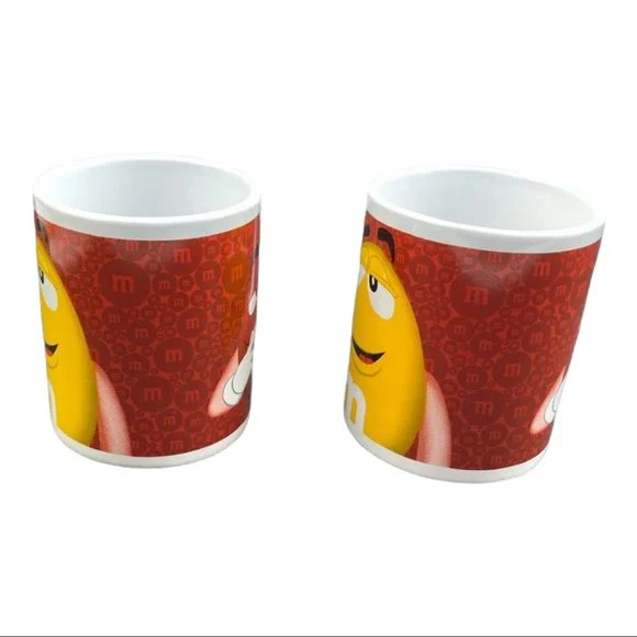 Pair of Official Licensed Product 2015 Red Yellow M Characters Collectible by M&M - Image 5