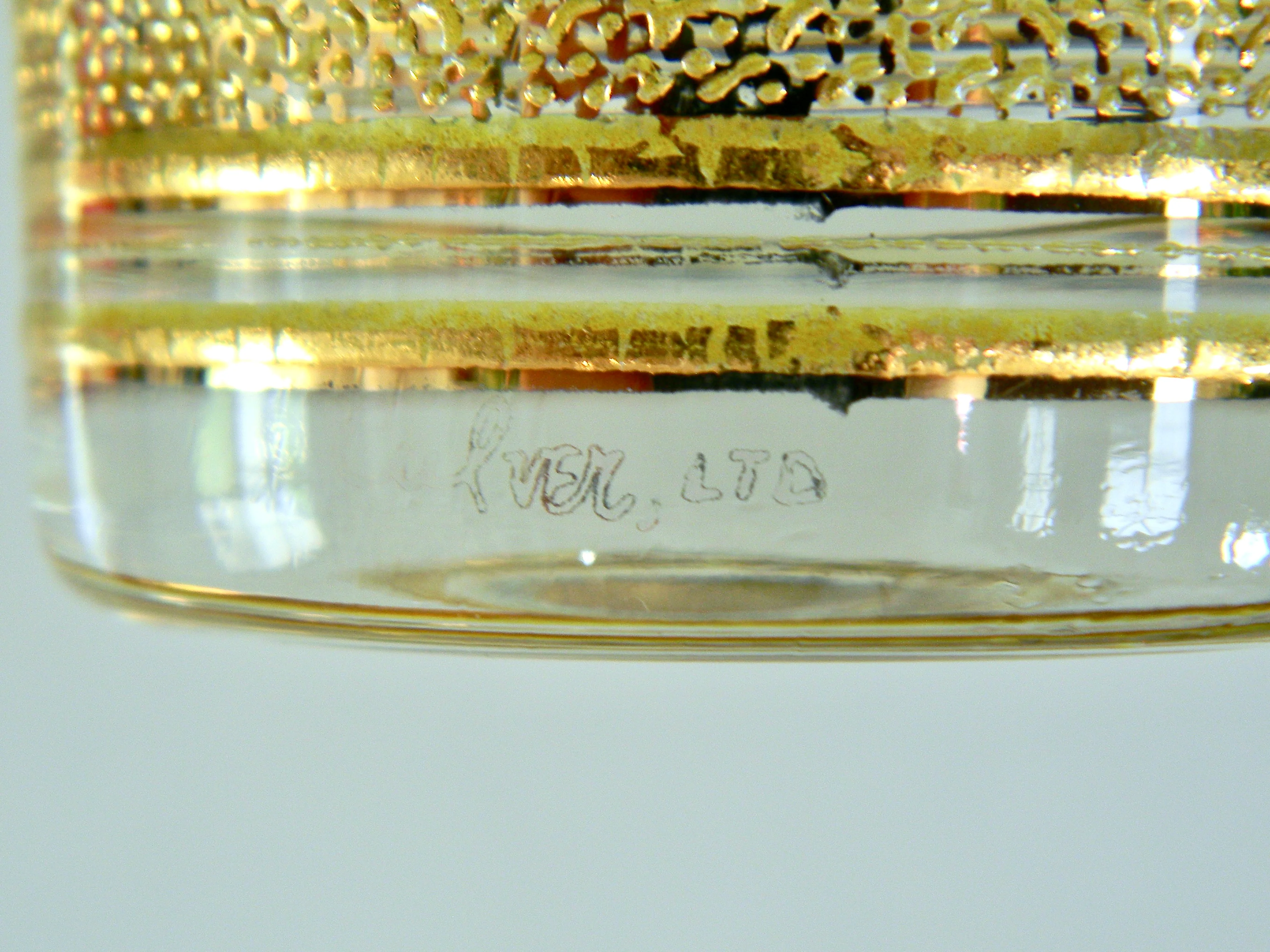Pair Of Vintage 60s Basketweave Highball Glasses by Culver Ltd - Image 10