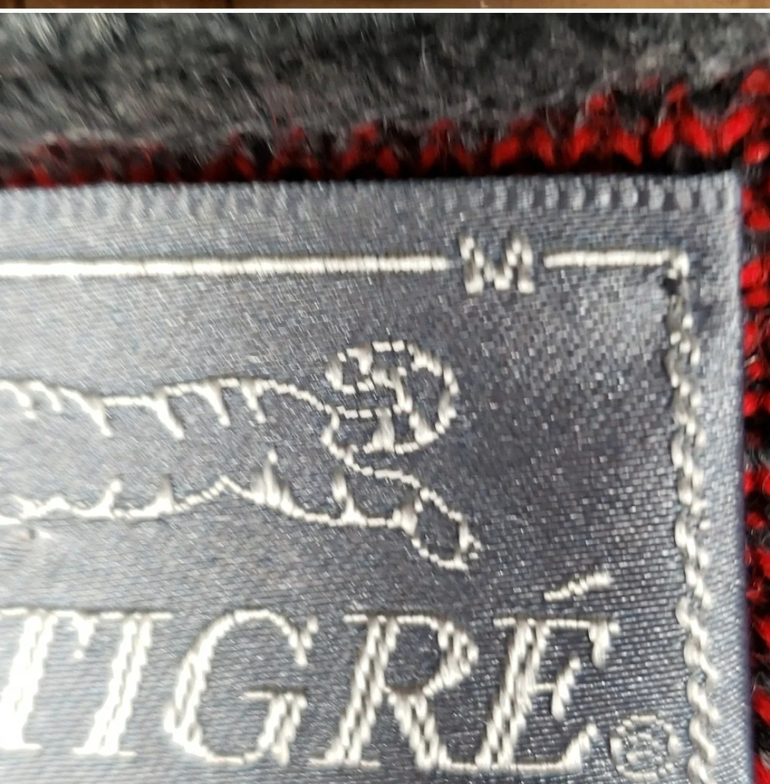 Paisley Acrylic Knit Sweater Vest by Le Tigre - Image 7