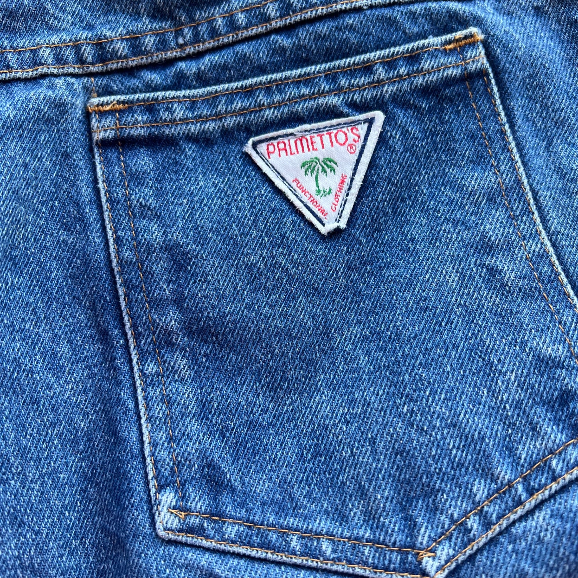 Palmetto’s High Rise Med Wash Denim Jeans Usa By Palmetto's - Image 7
