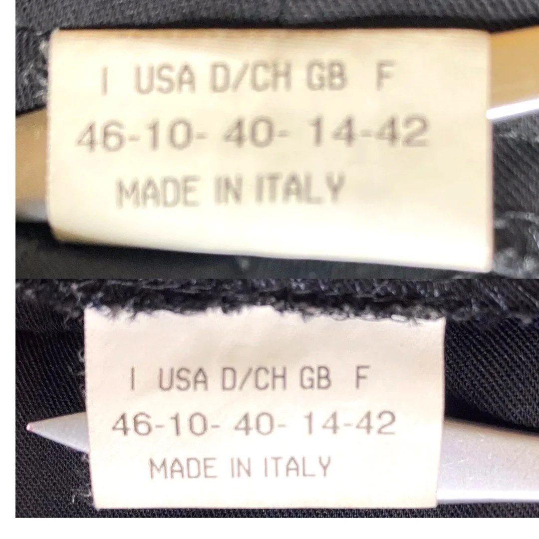 Pant Suit Made In Italy Black Wool High Rise Pants Size 10: by Cinzia Rocca By Rodel - Image 11