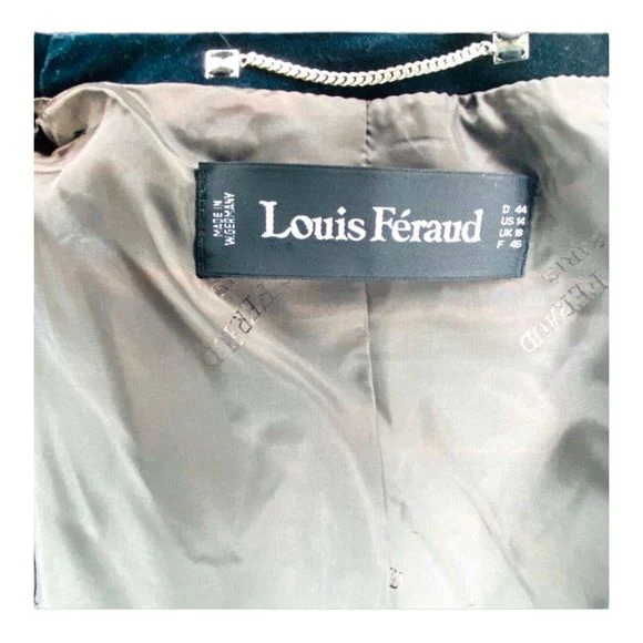 Paris Bolero Jacket Wool Vintage Saks Fifth Ave Nwt Size 14 by Louis Feraud - Image 11