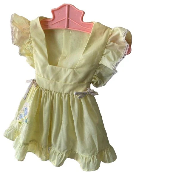 Pastel Butterfly Embroidered Pinafore Dress - Image 5