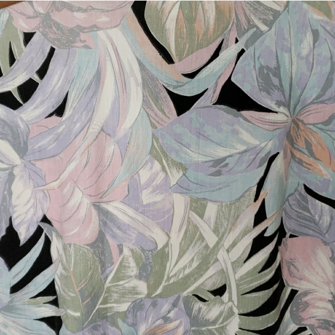 Pastel Tropical Flowers Button Up Shirt  by Giovelli - Image 9