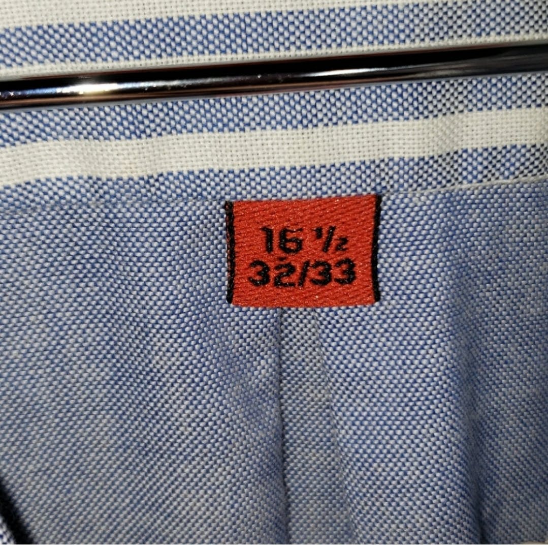 Woodstock Button Front Half Striped Chambray Shirt by Peanuts - Image 6