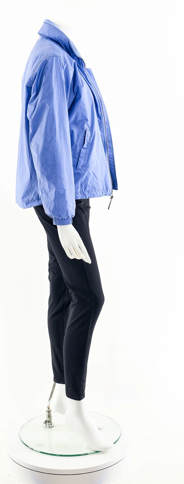 Periwinkle Blue Hiking Jacket Soft Fleece Sherpa Coat by Pacific Trail - Image 5