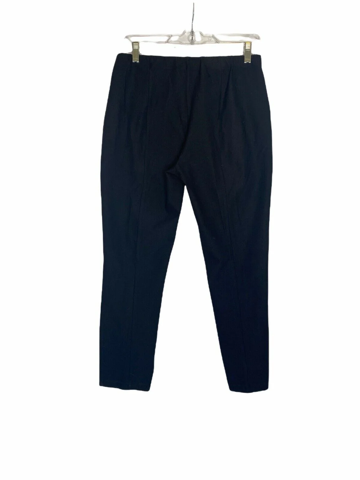 Petite Ankle Cigarette Pants Elastic Waist Black Pm by Eileen Fisher - Image 2