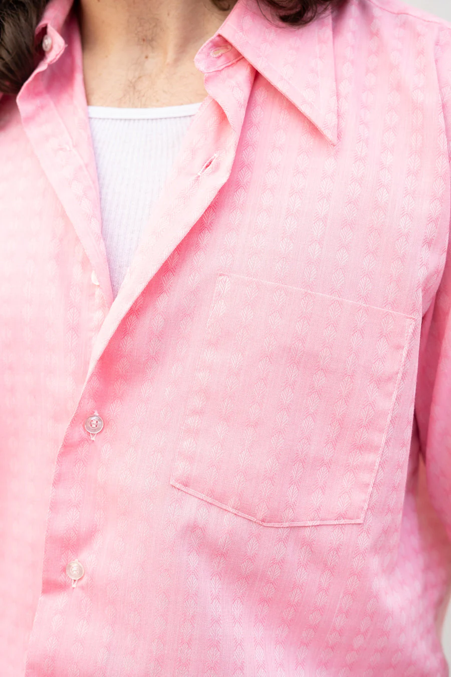 Pink Feather Shirt - Image 2