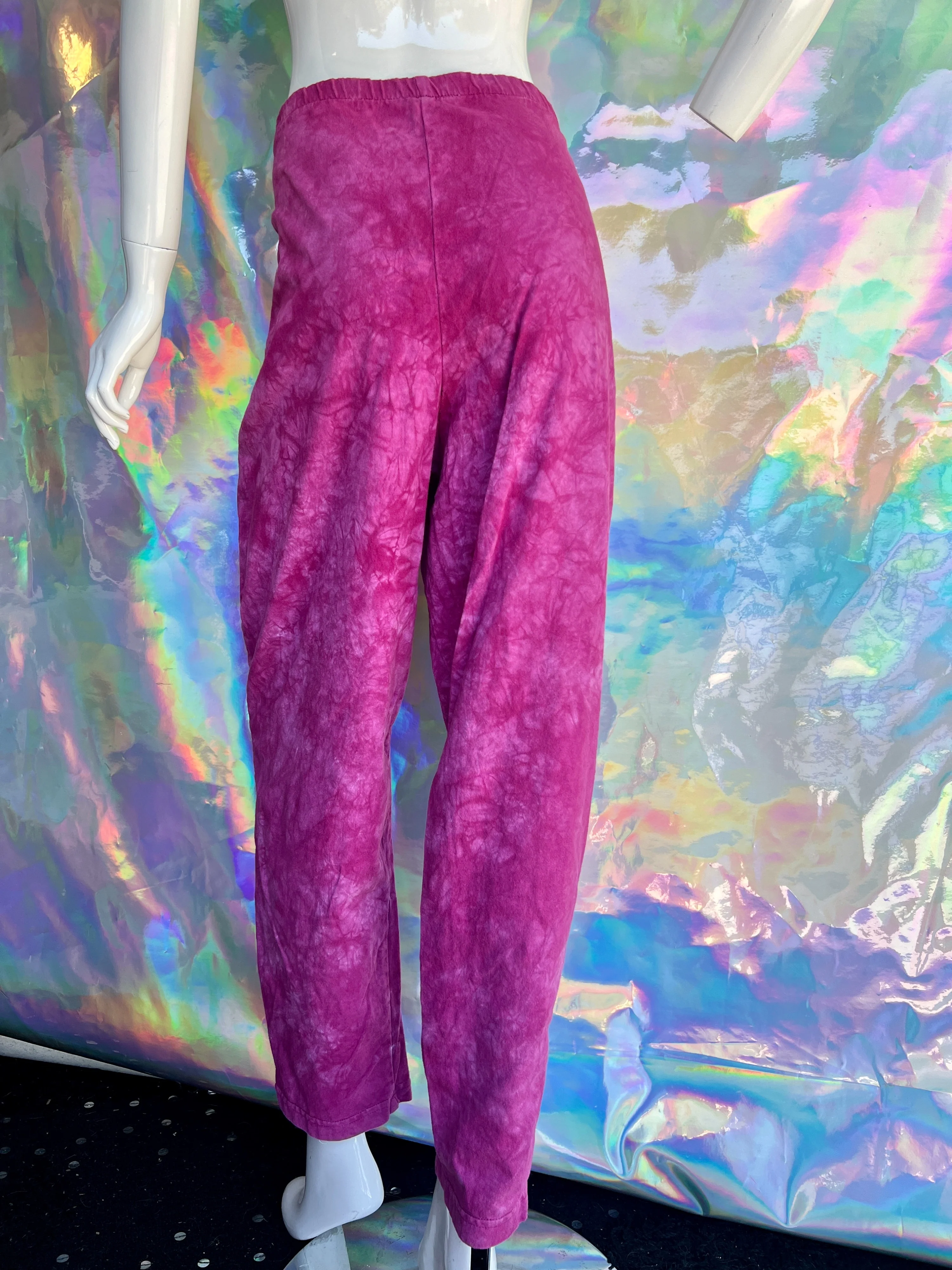 Pink Tie Dye Fringe Blazer Jacket Pant Set by Blue Cactus - Image 7