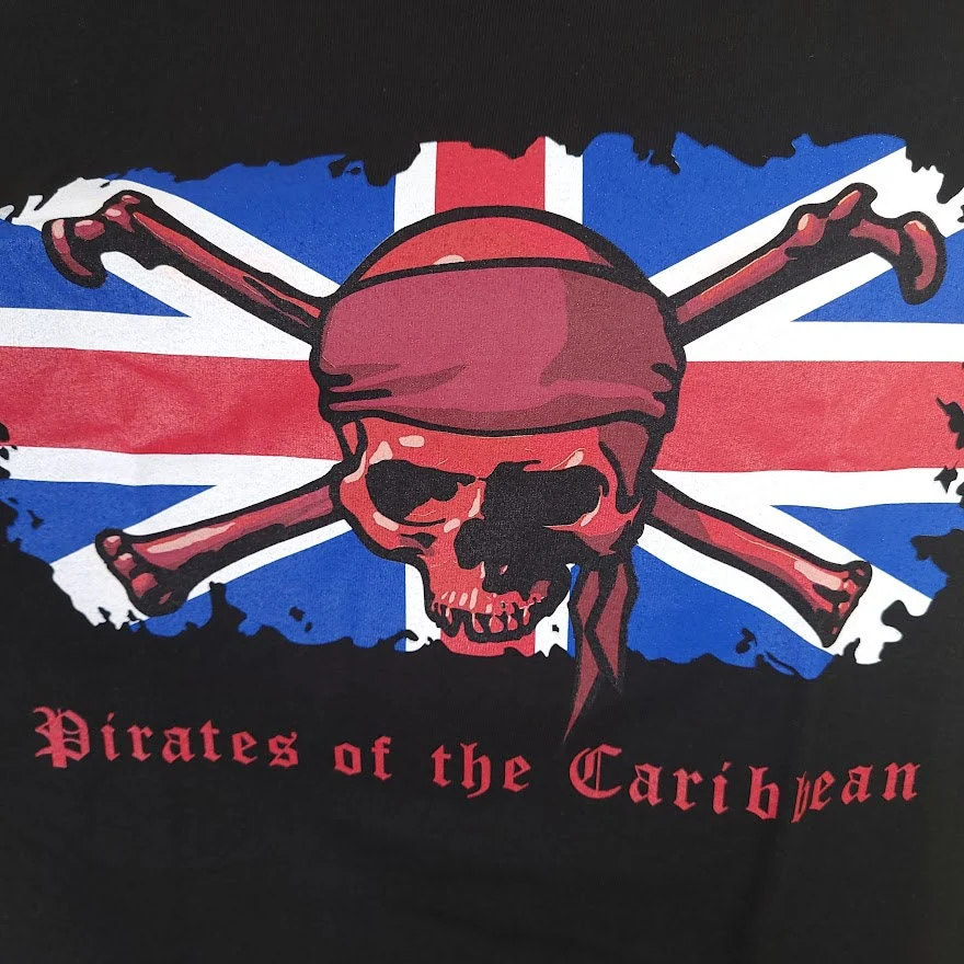 Pirates of The Caribbean T-Shirt Vintage 00s 00s Ilm Vfx Movie Crew Industrial Light and Magic Mens Size Xl Deadstock - Image 2