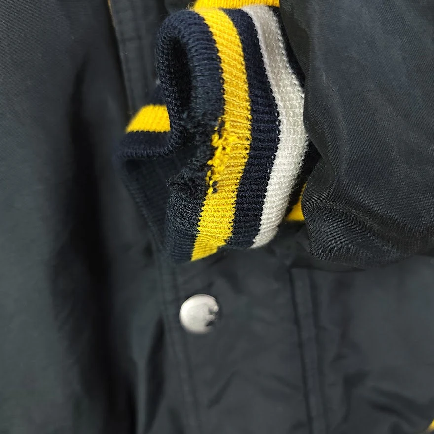 Pittsburgh Penguins Starter Jacket Vintage 90s Nhl Hockey Puffy Puffer Mens Size Large - Image 5