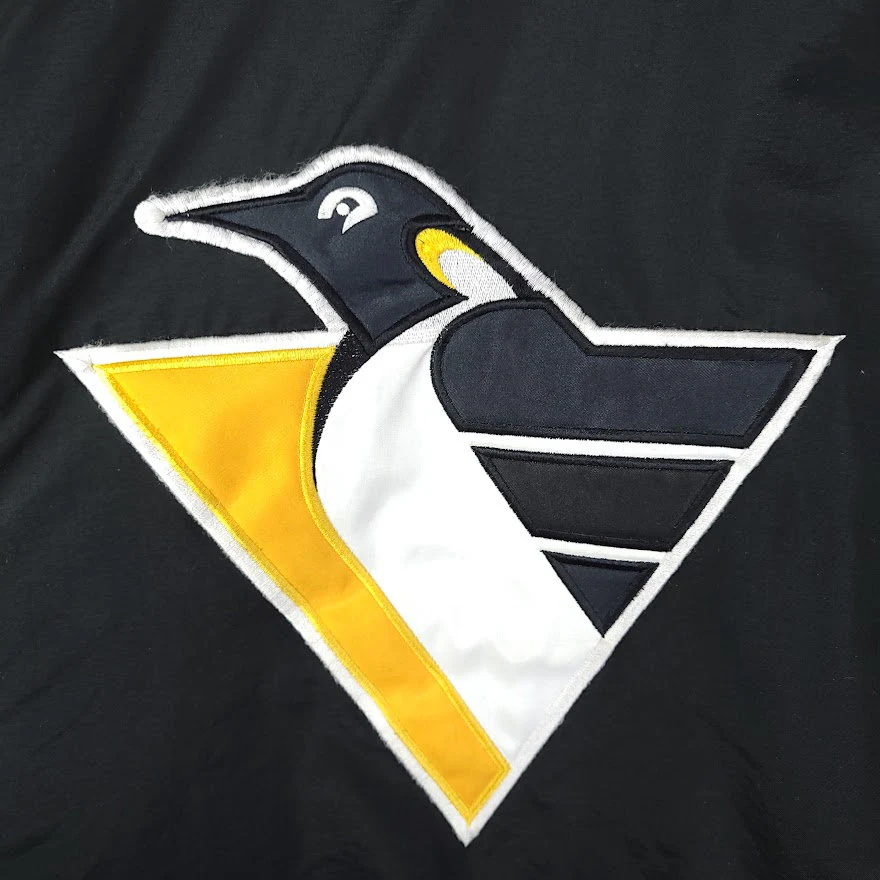 Pittsburgh Penguins Starter Jacket Vintage 90s Nhl Hockey Puffy Puffer Mens Size Large - Image 7