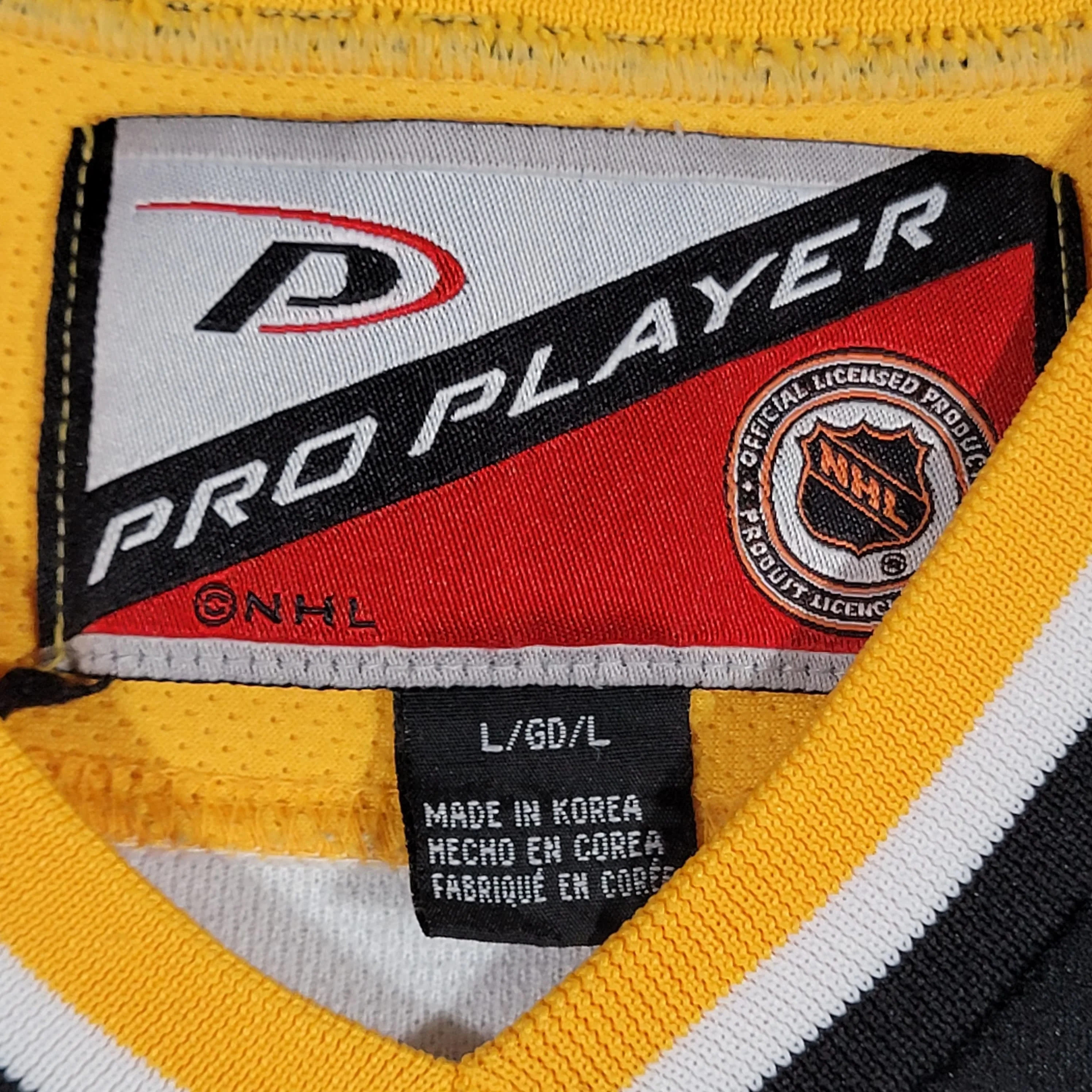 Pittsburgh Penguins Vintage 90s Jaromir Jagr Pro Player Hockey Jersey - Men's Size L - Image 5