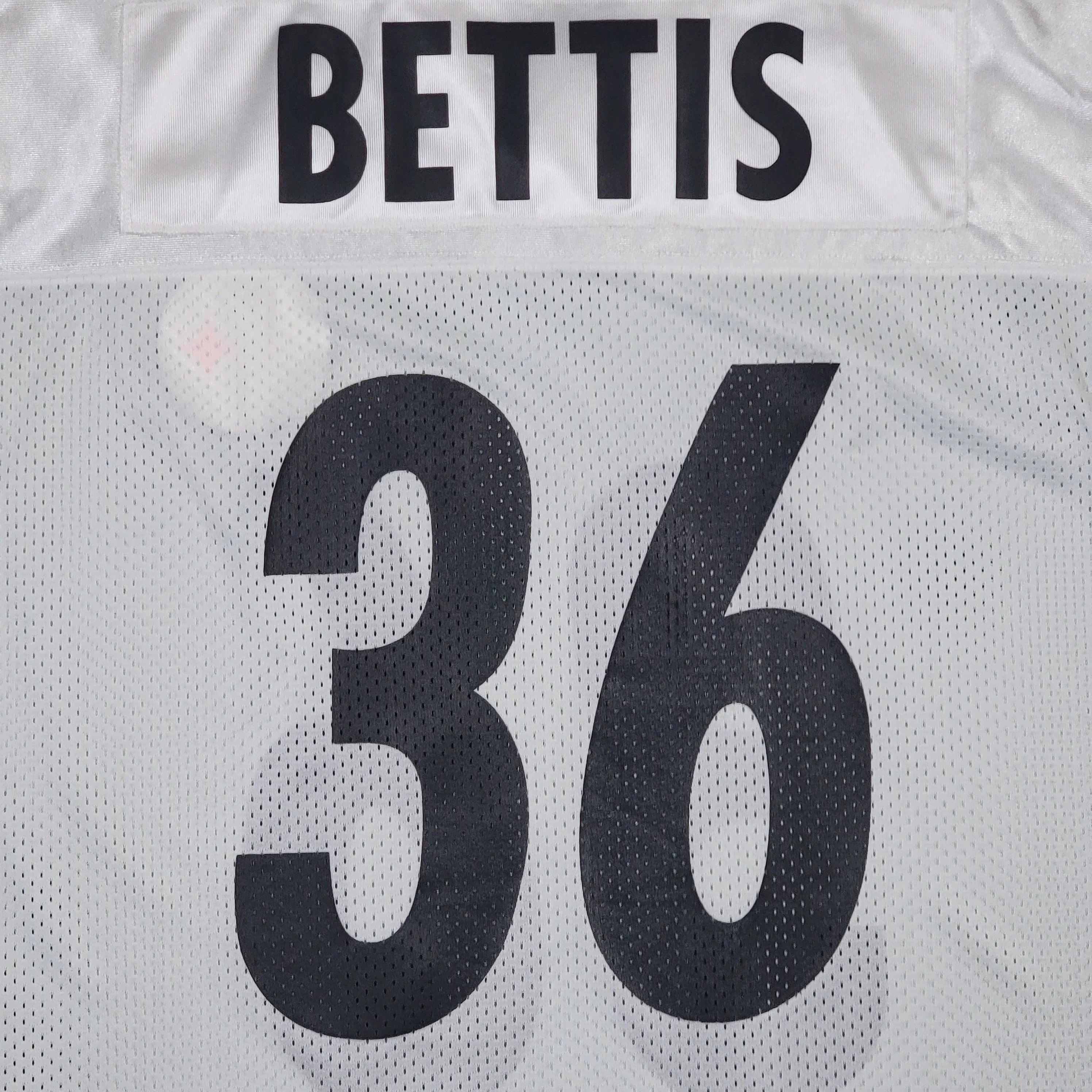 Pittsburgh Steelers Vintage 90s Jerome Bettis Starter Football Jersey Nfl White Yellow Black Shirt Size Men's Large by Starter - Image 6