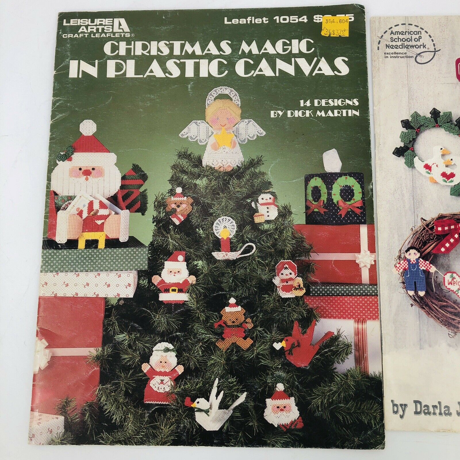 Plastic Canvas Leisure Arts - Christmas Magic and Country Christmas Craft Patterns by Darla Fanton - Image 2