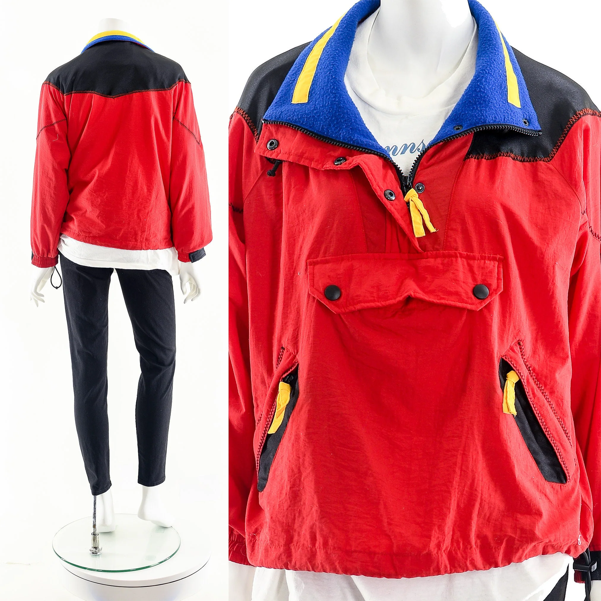 Primary Colors Koala Pocket Windbreaker by Petite Sophiscate - Image 2