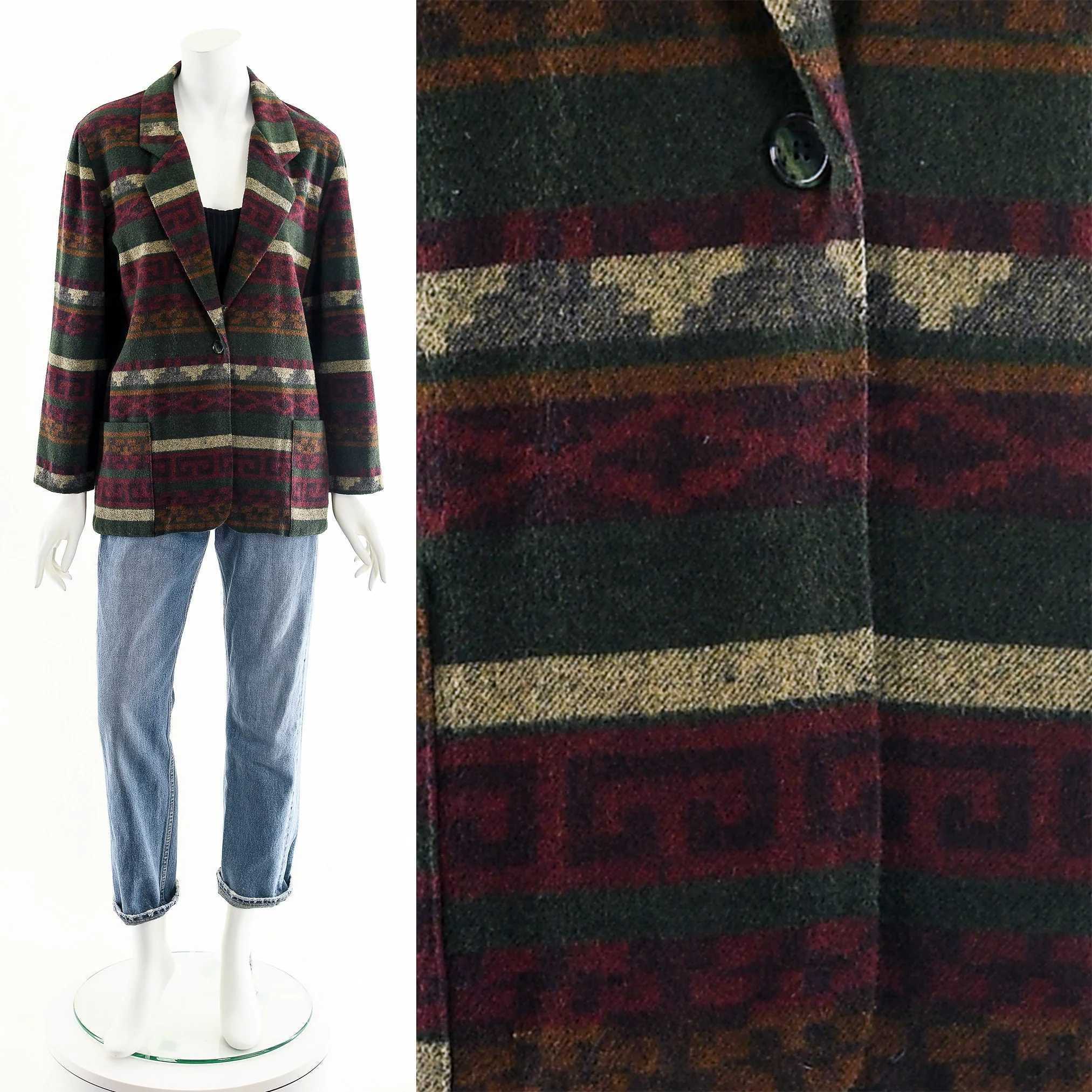 Printed Wool Jacket by Bentley - Image 4