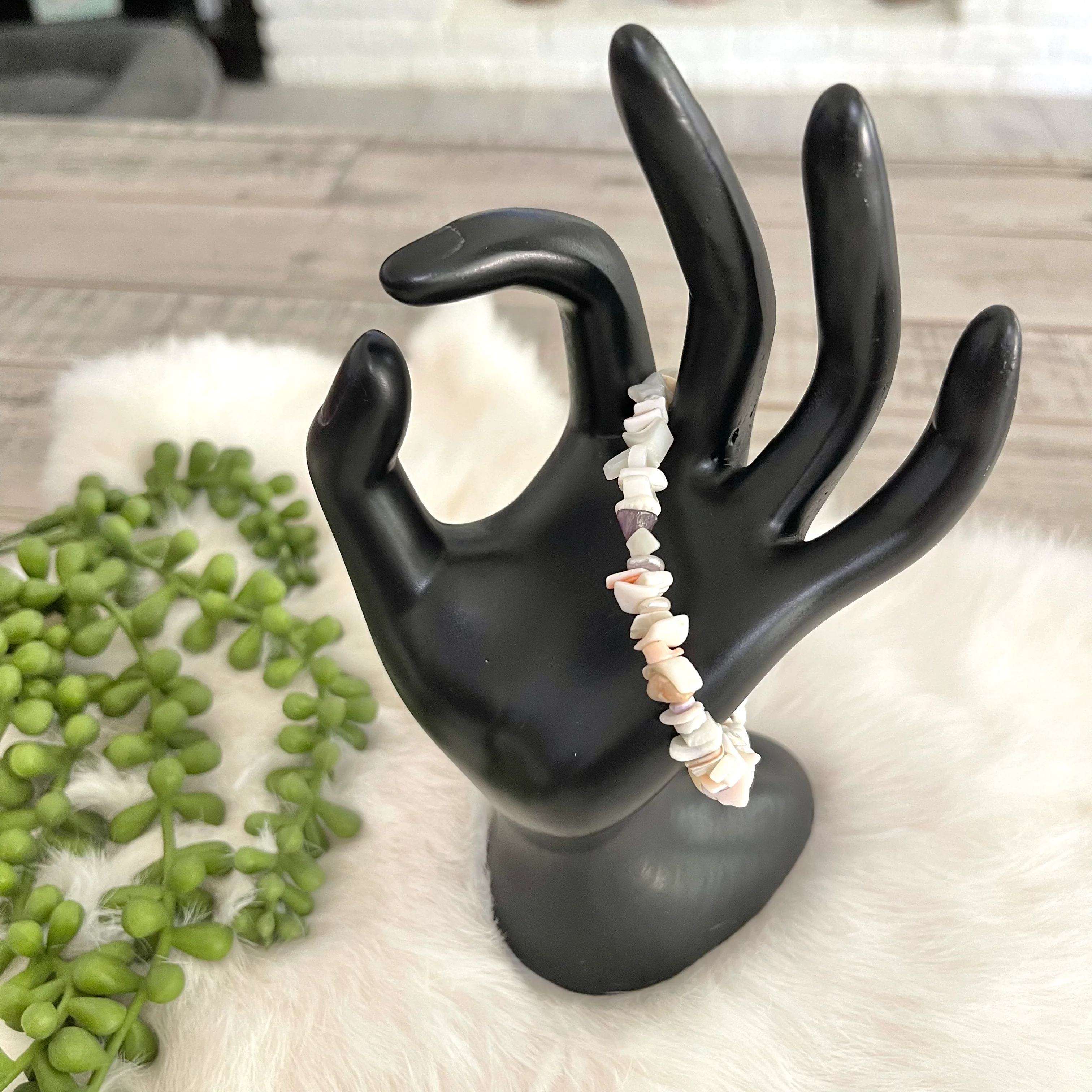 Puka Shell Bracelet Multicolored - Image 3
