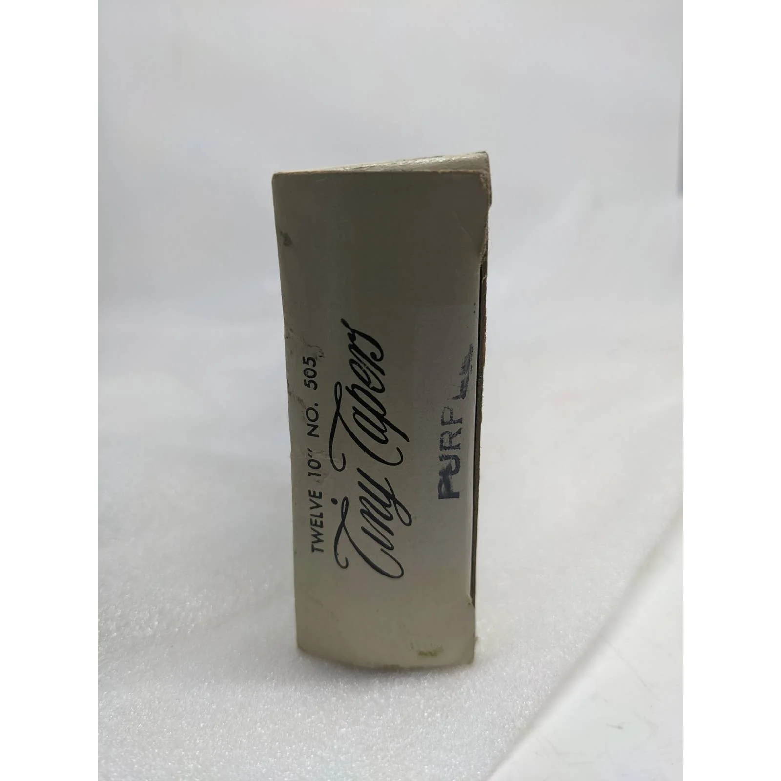 Purple Candle 12 Taper Dinner Candles 10-Inch Tall Vintage by Paragon Candles - Image 2
