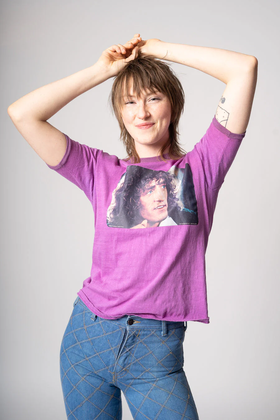 Purple Tommy Tee - Image 5
