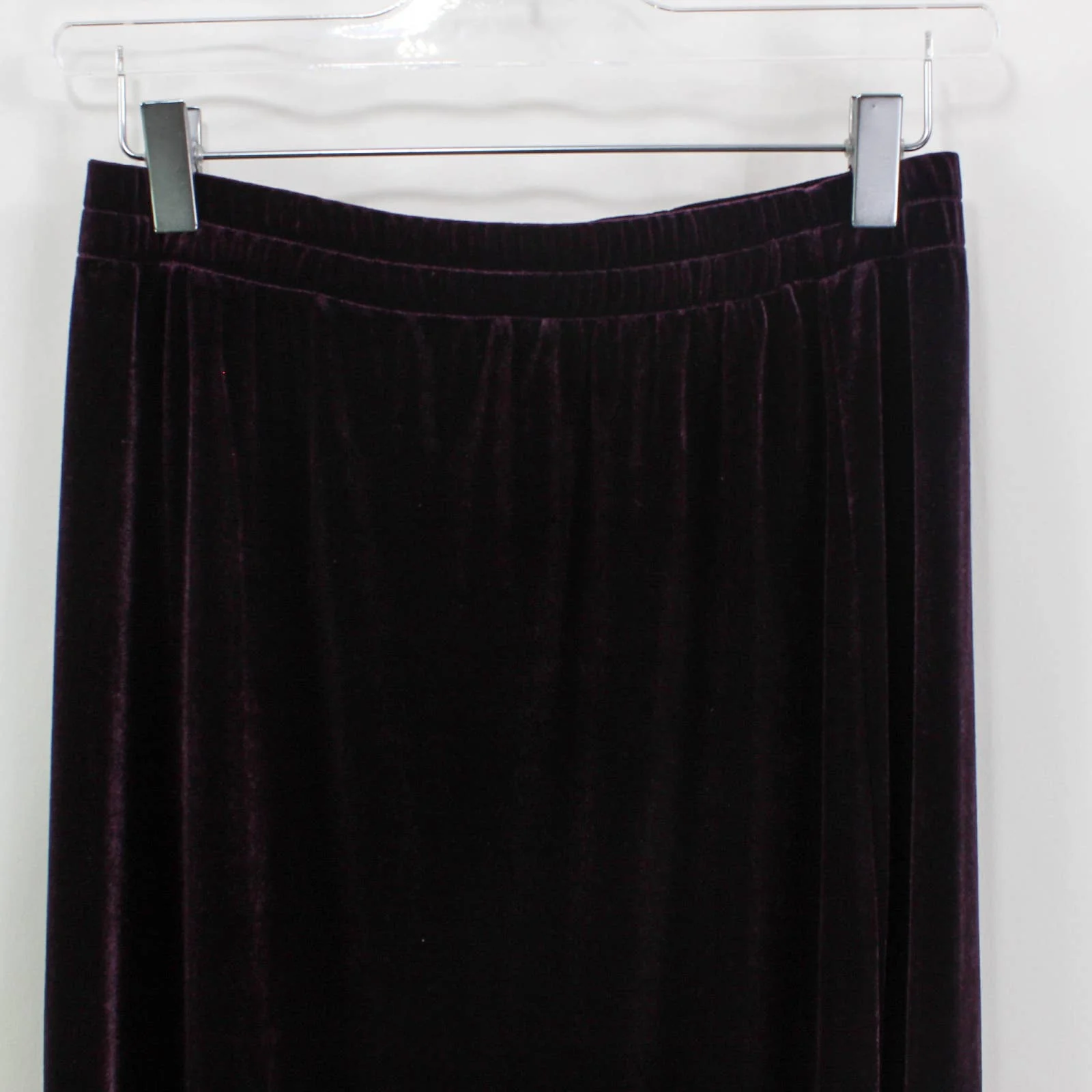 Purple Vintage 90s Velvet Sweater 3 Piece Skirt Suit Set by Ricci - Image 11
