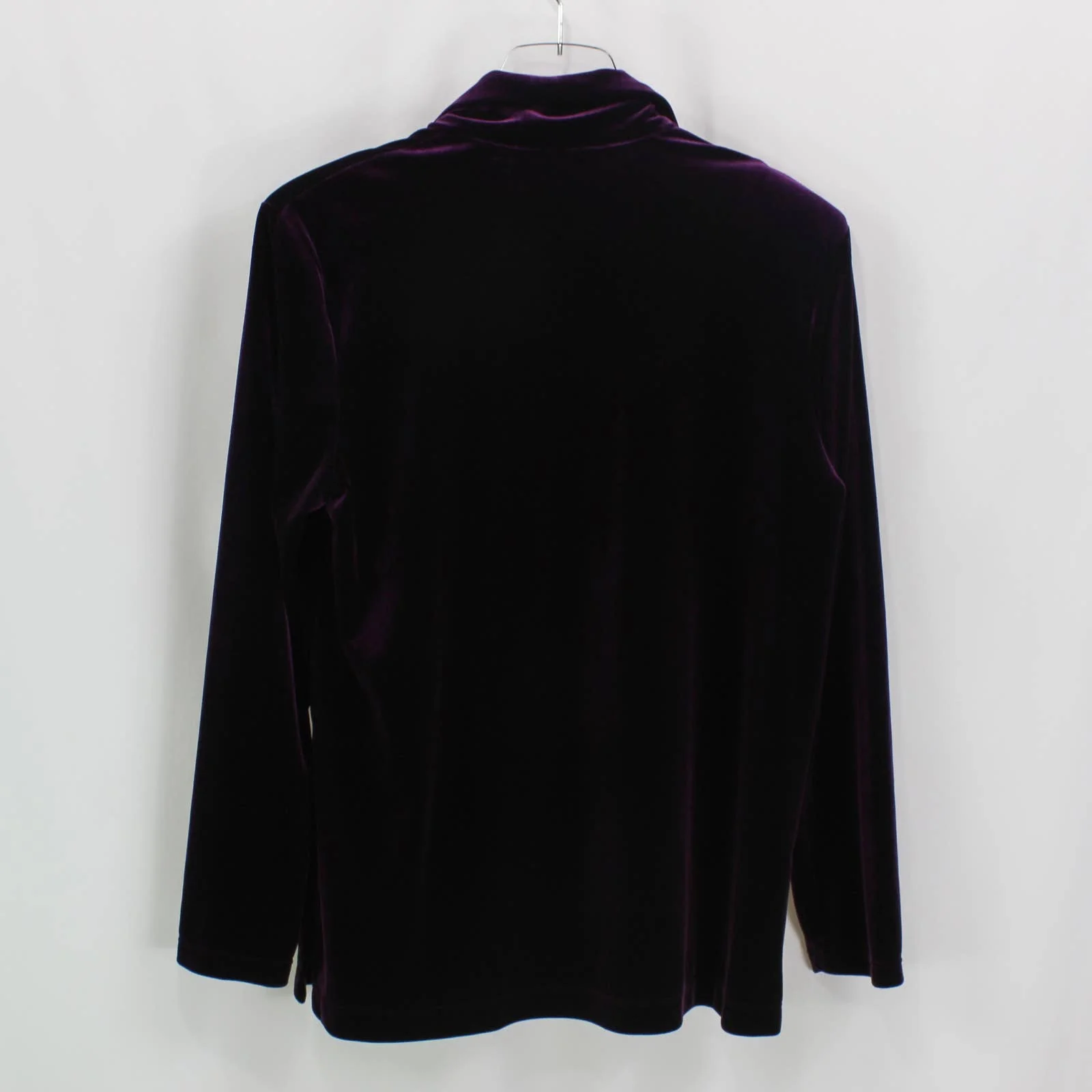 Purple Vintage 90s Velvet Sweater 3 Piece Skirt Suit Set by Ricci - Image 8