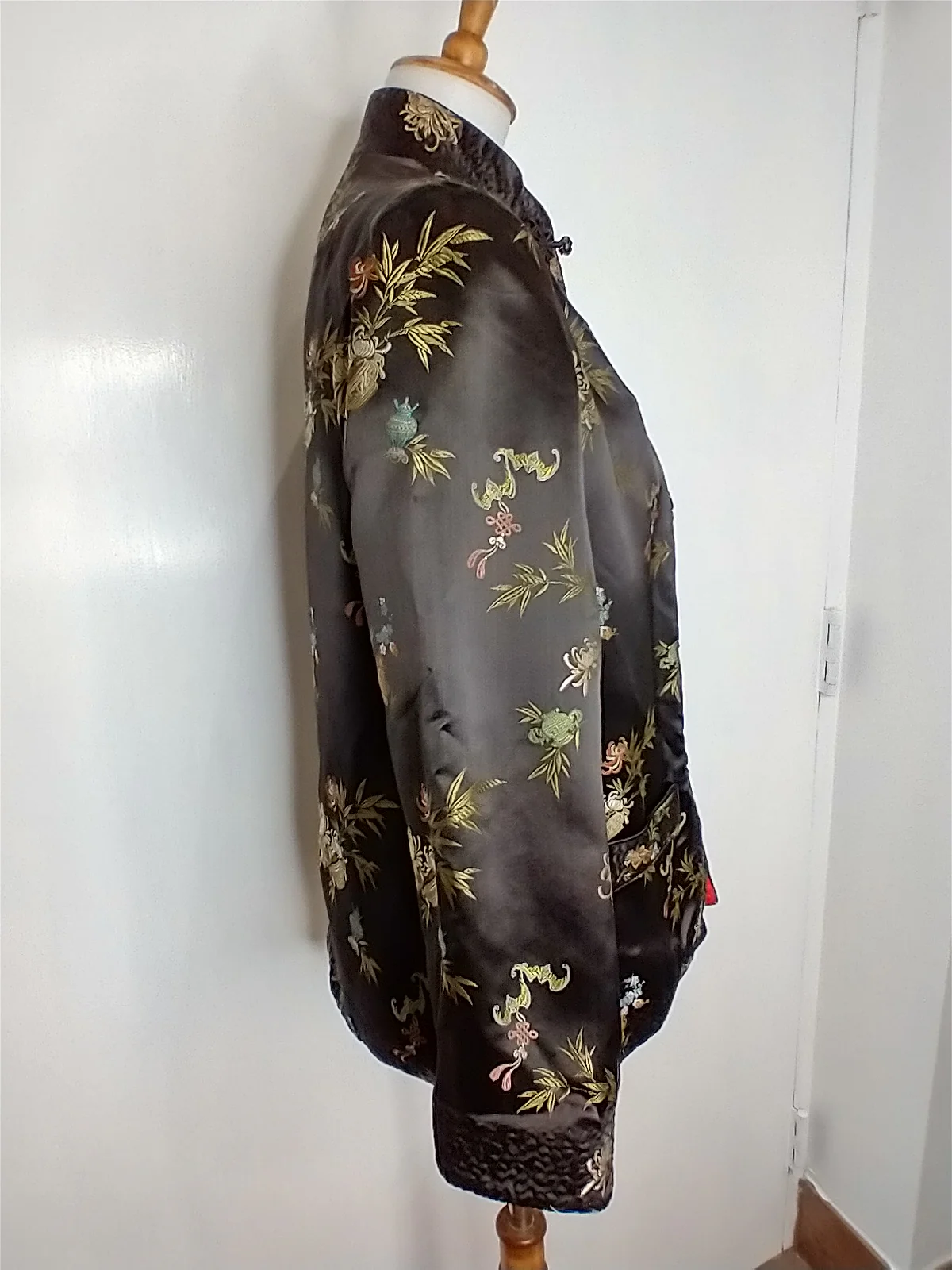 Quilted Reversible Silk Jacket - Image 8