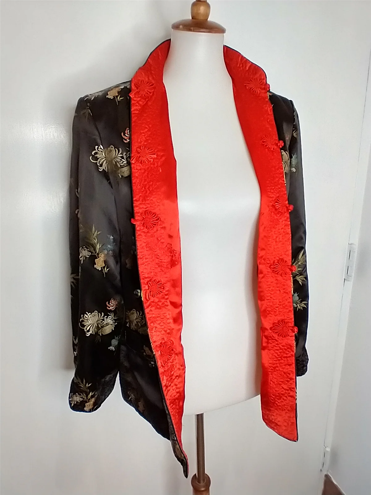 Quilted Reversible Silk Jacket - Image 9