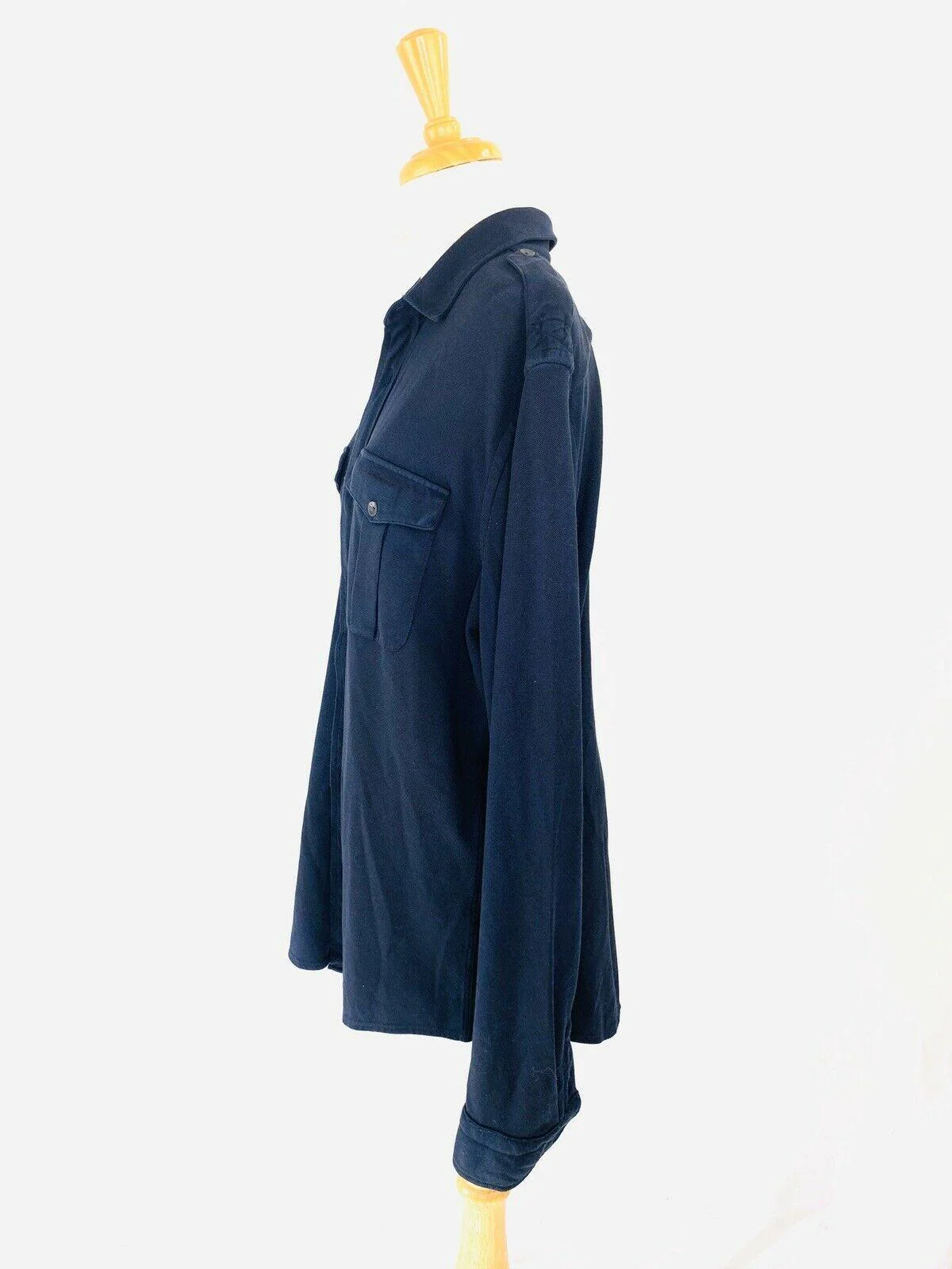 Ralph Lauren Black Label Mens Cotton Shirt Large Long Sleeve by Ralph Lauren - Image 3