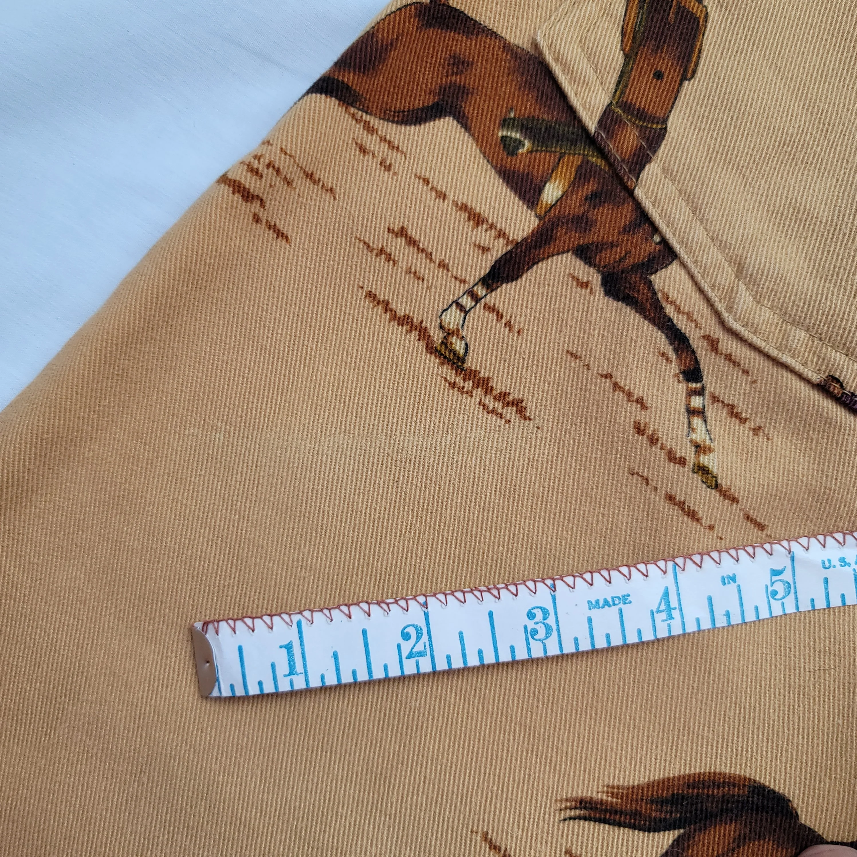 Ralph Lauren Equestrian Horse Maxi Skirt 12 Cotton By Ralph Lauren - Image 11